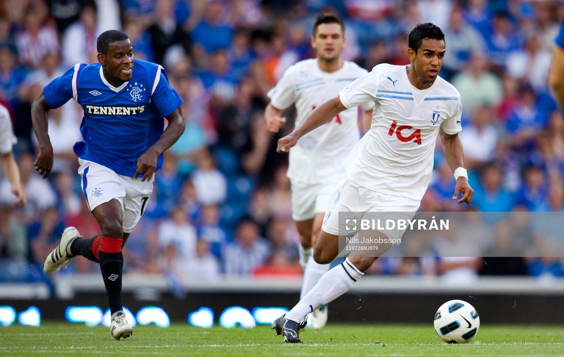 Fotboll, kval till Champions League, Glasgow Rangers -