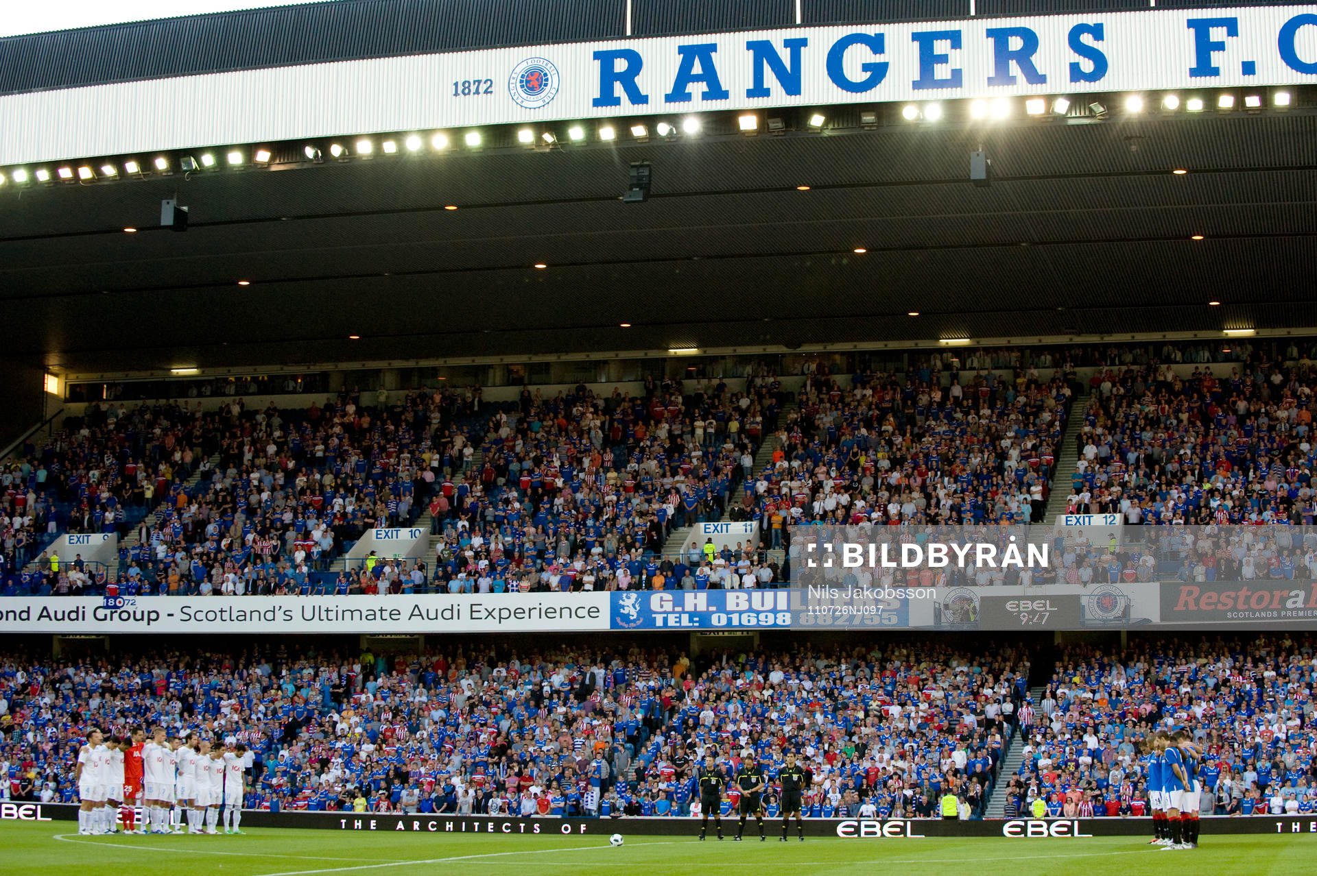 Fotboll, kval till Champions League, Glasgow Rangers -