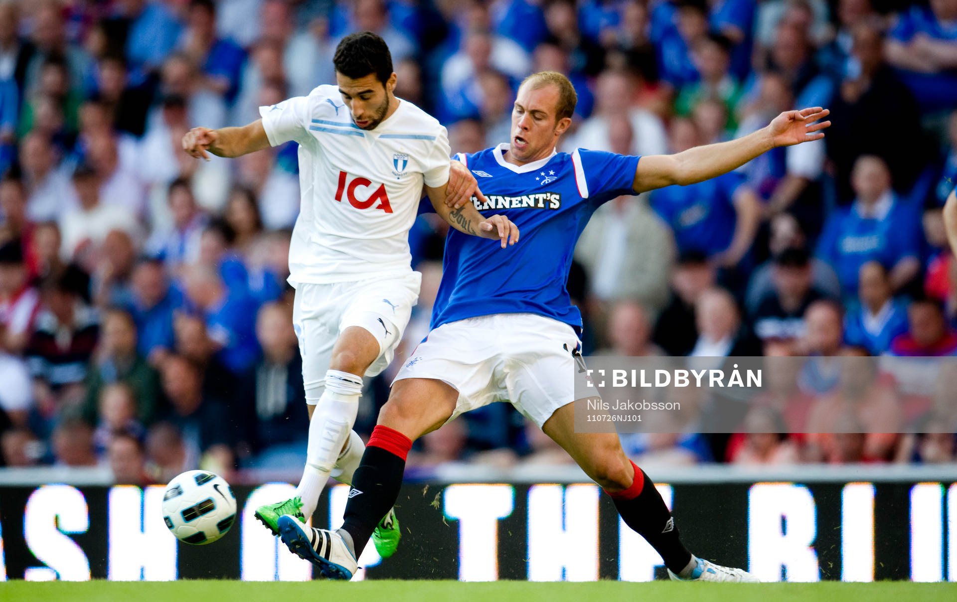 Fotboll, kval till Champions League, Glasgow Rangers -