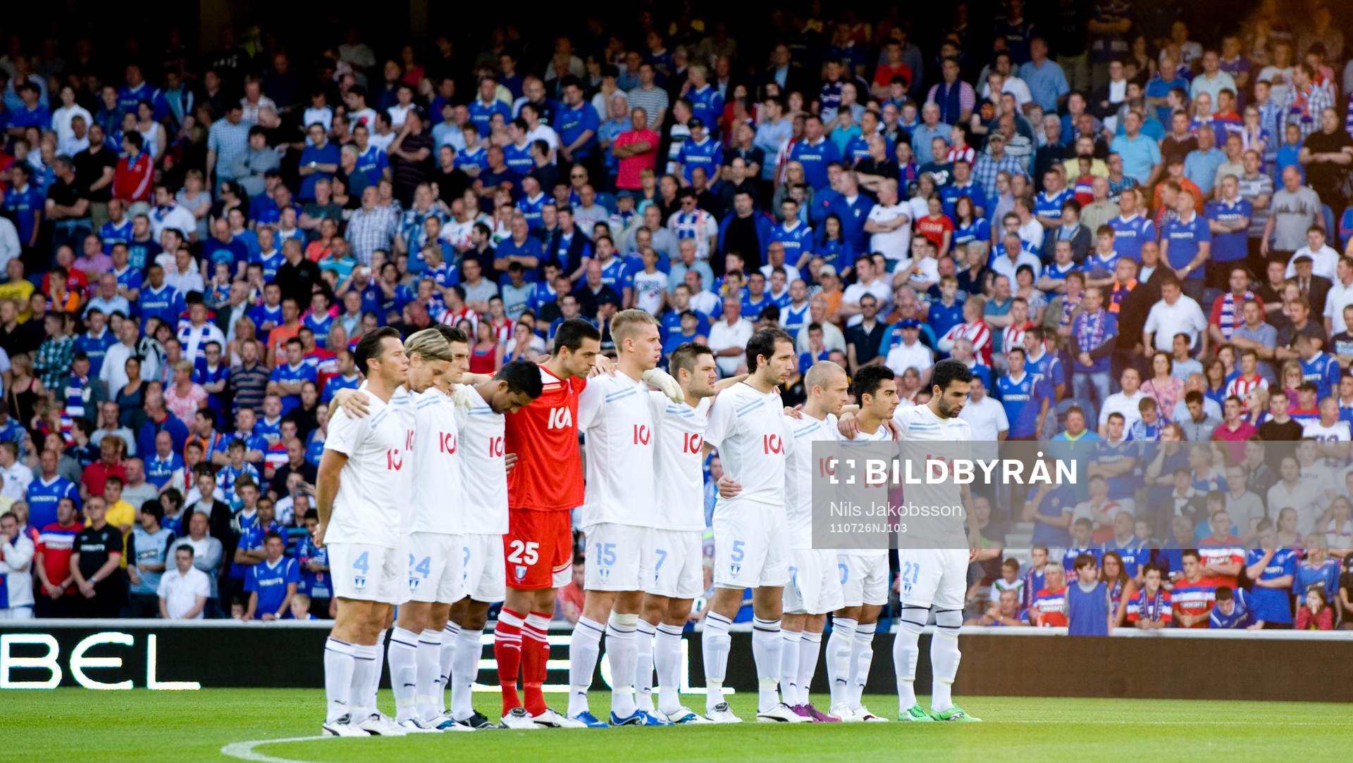 Fotboll, kval till Champions League, Glasgow Rangers -