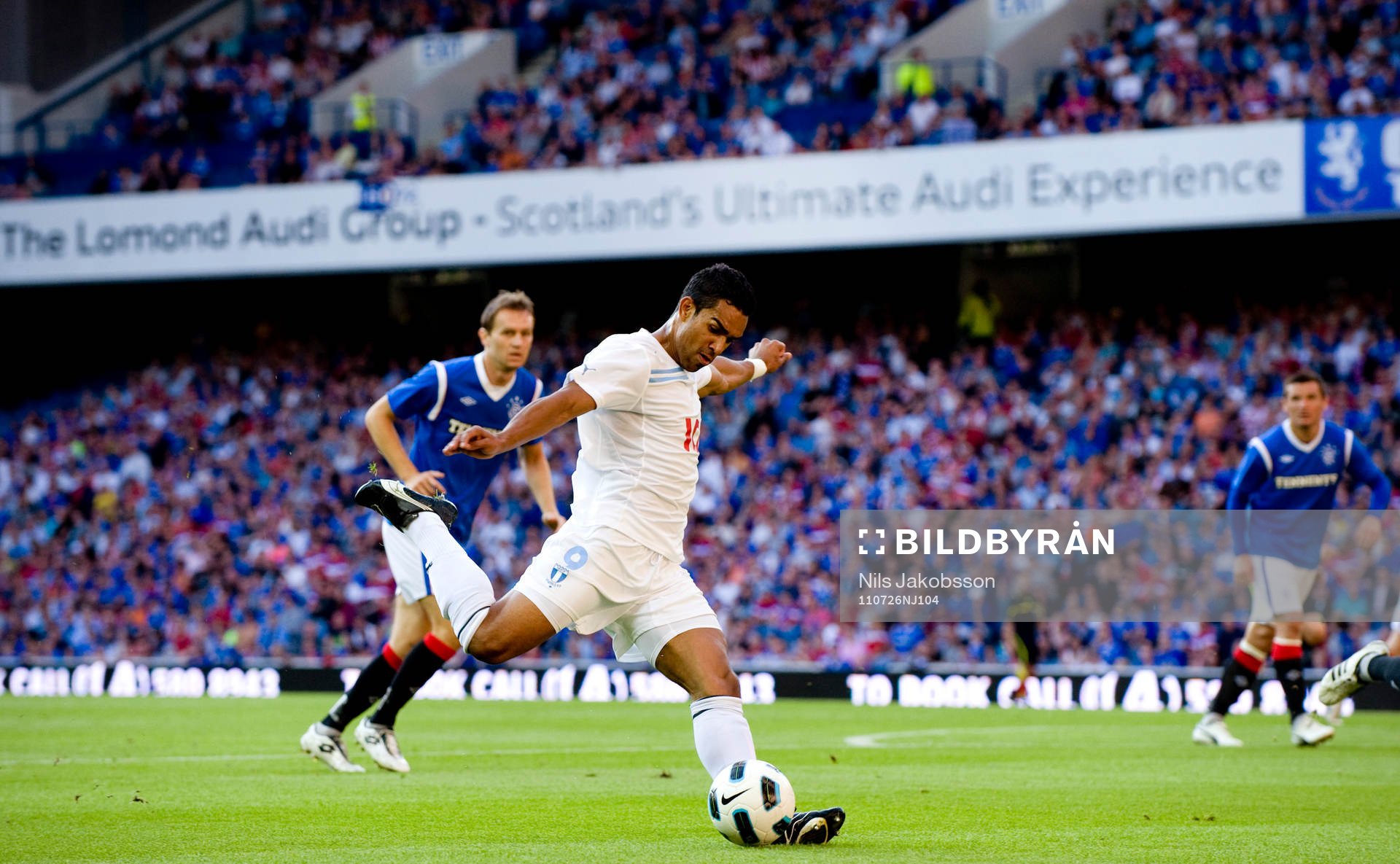 Fotboll, kval till Champions League, Glasgow Rangers -
