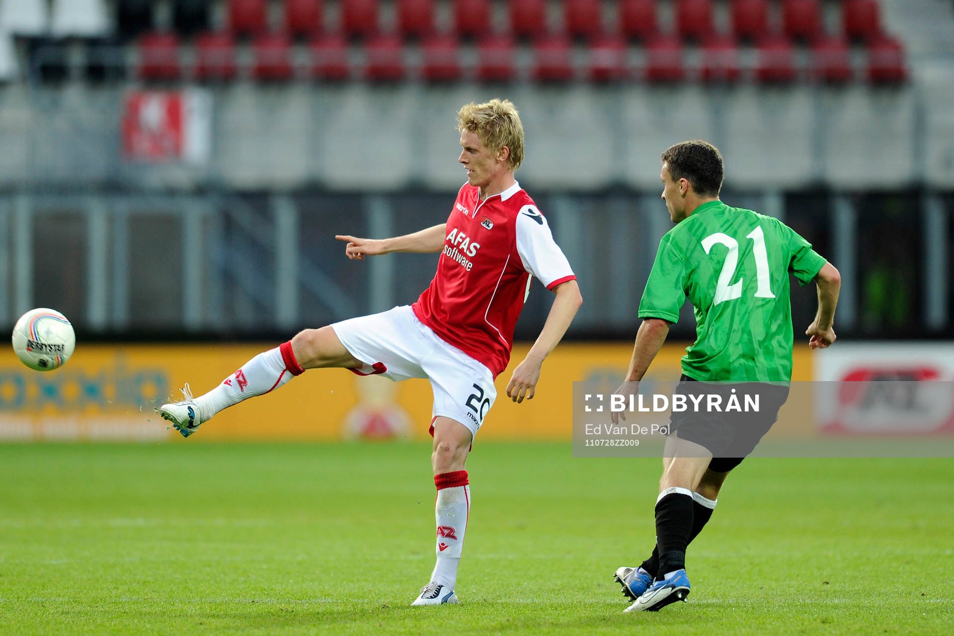Rasmus Elm, Alkmaar och David Lafata, Jablonec