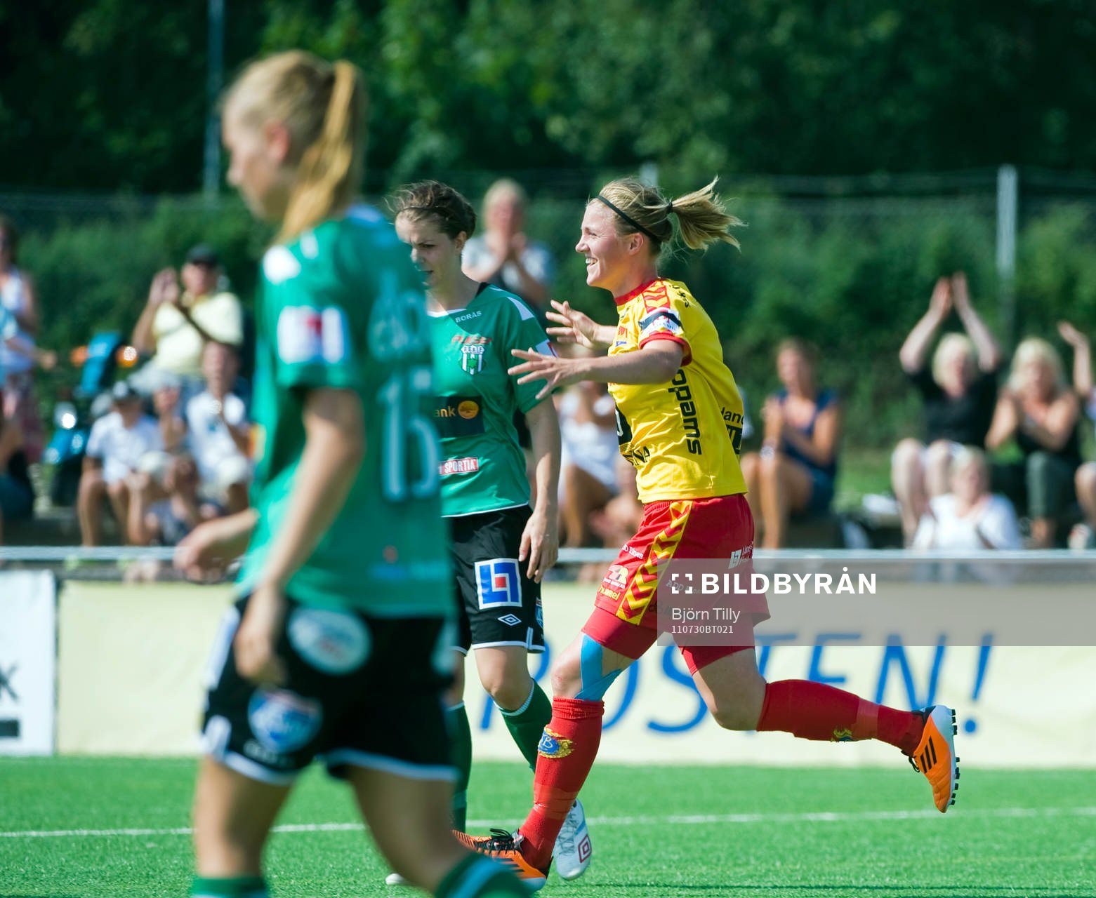  Kirsten van de Ven, Tyresö, glädje, jubel
