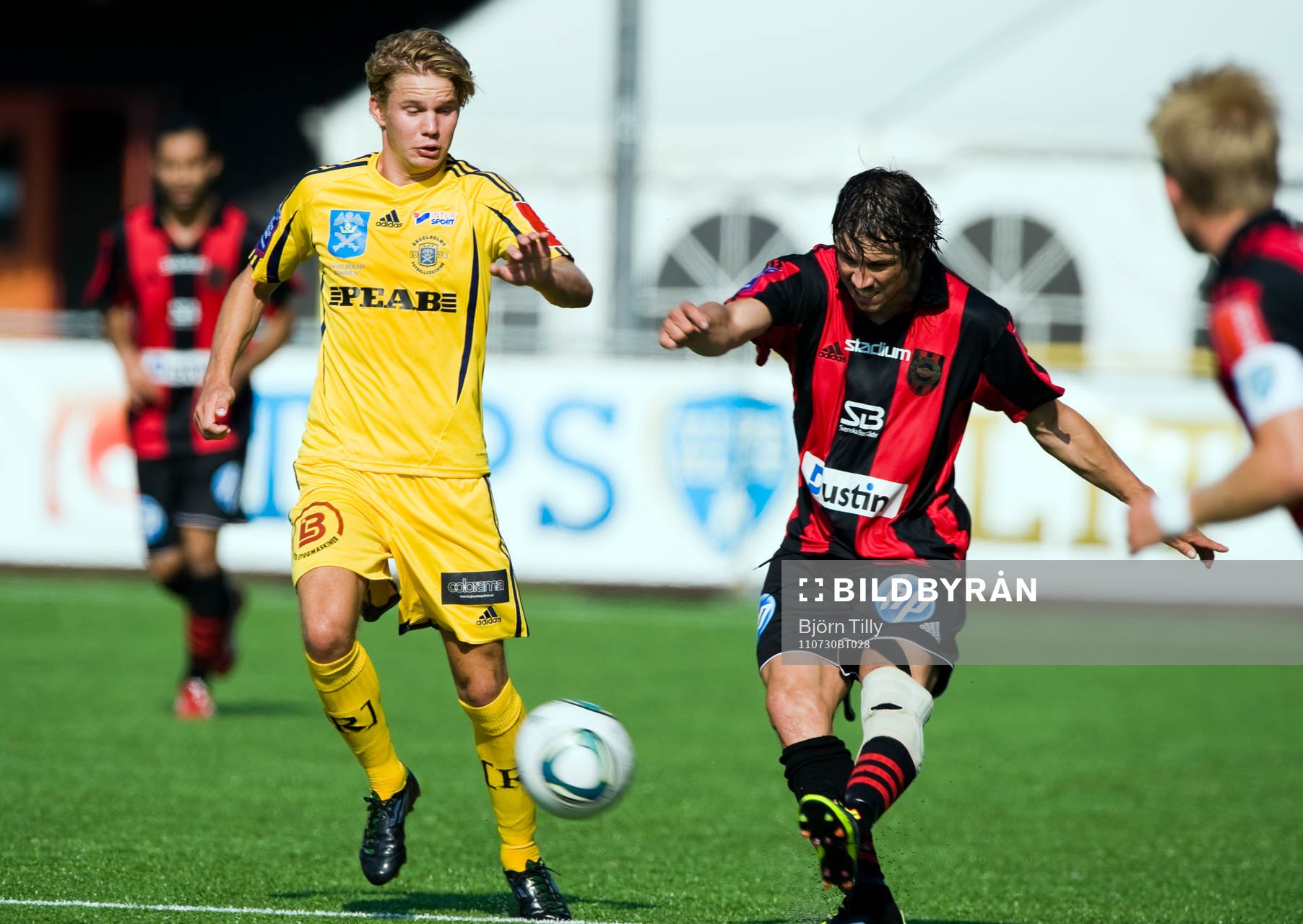 Johan Blomberg, Ängelholm och Gabriel Petrovic,
