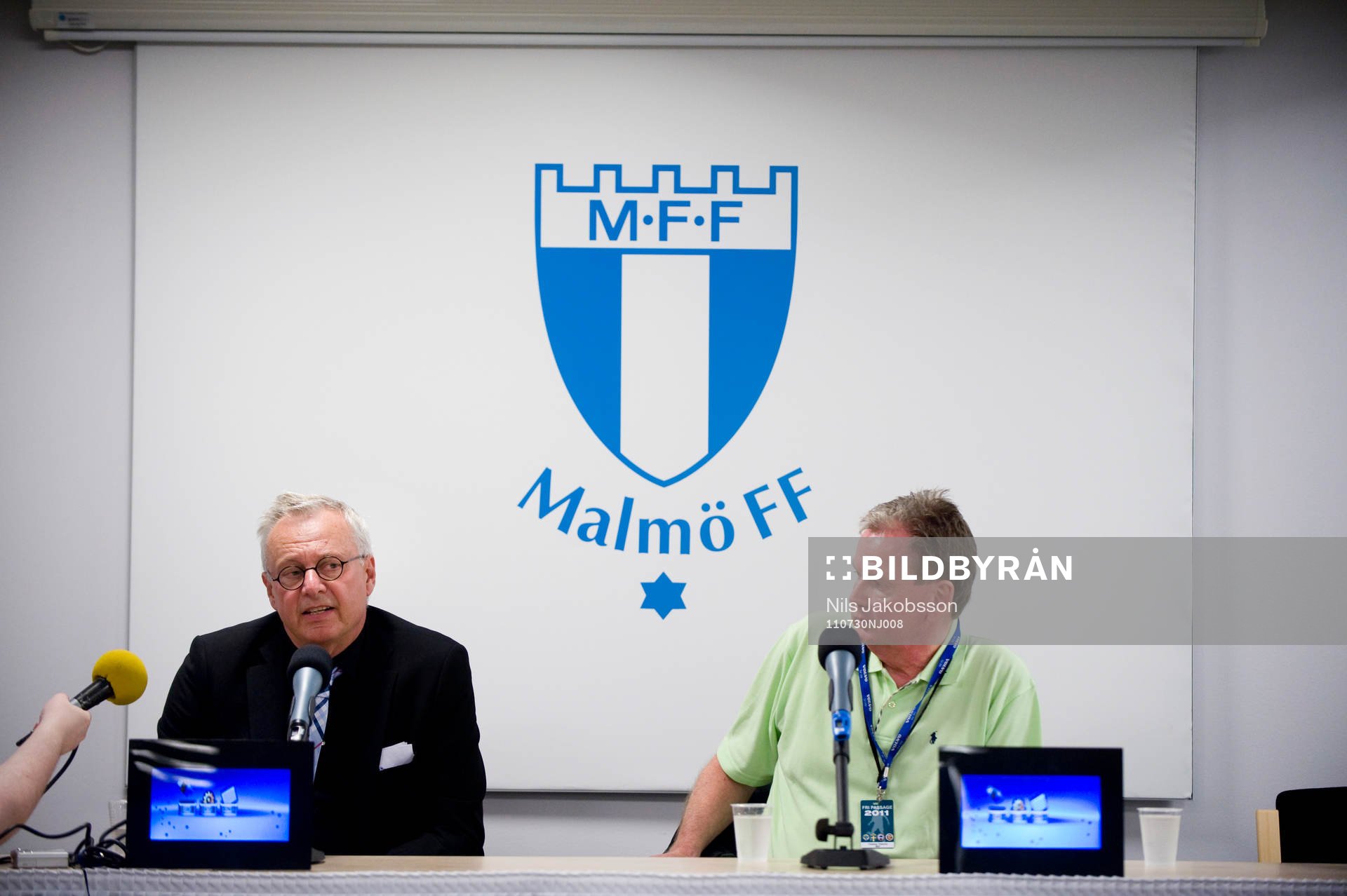 Per Nilsson, VD och Tommy Theorin, generalsekreteraren,