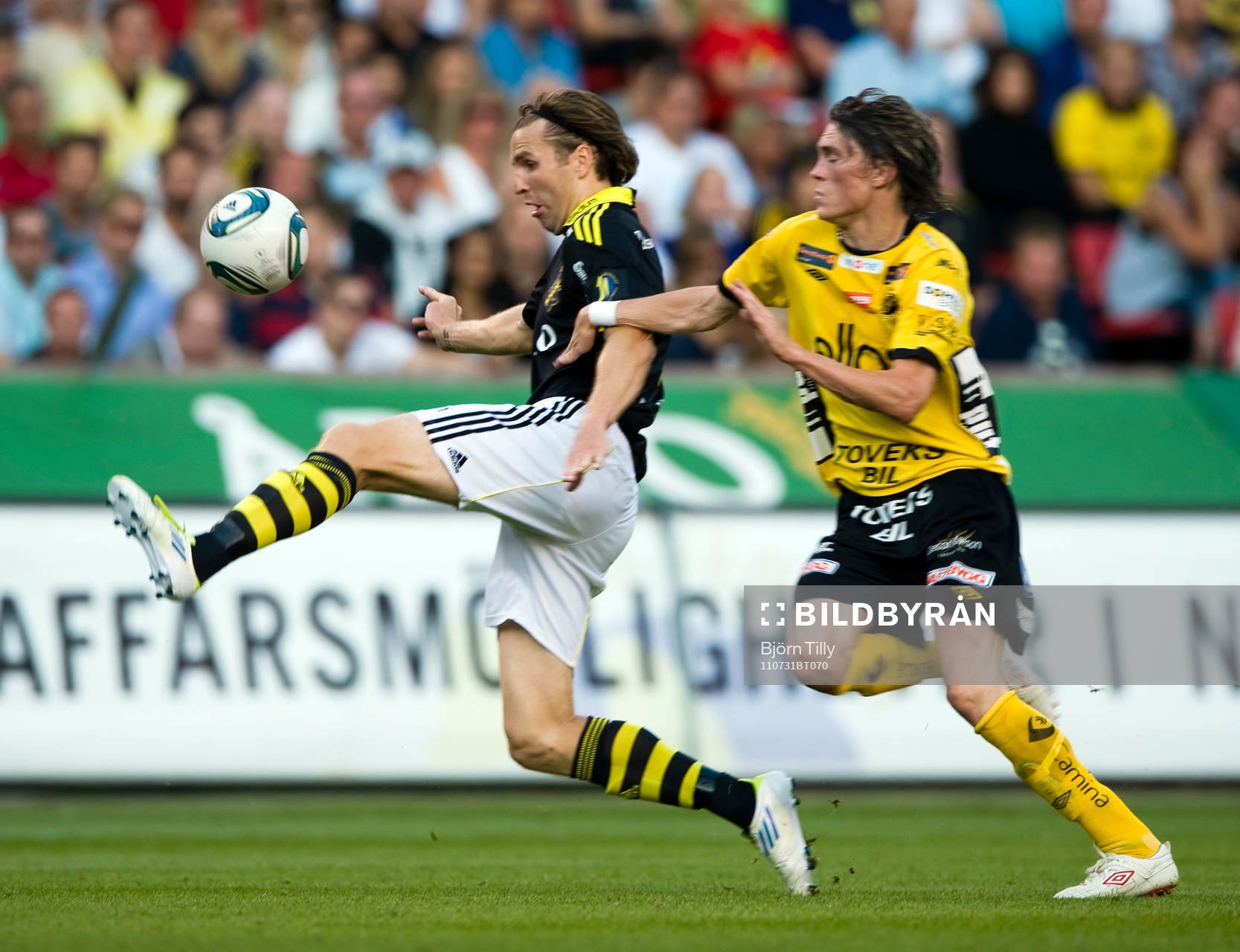  Nils-Eric Johansson, AIK och Lasse Nilsson, Elfsborg.