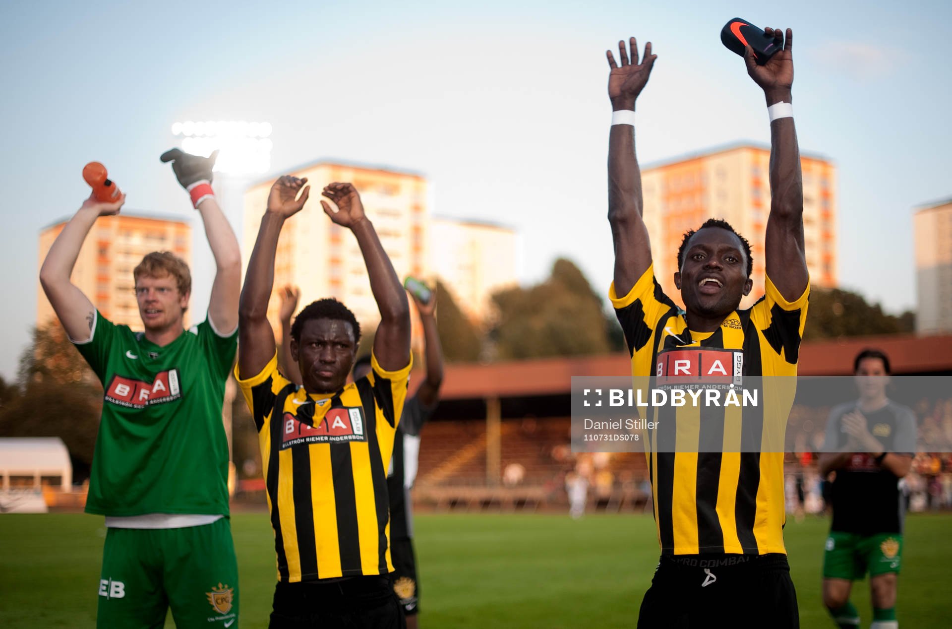 Christoffer Källqvist, målvakt, Majeed Waris, John