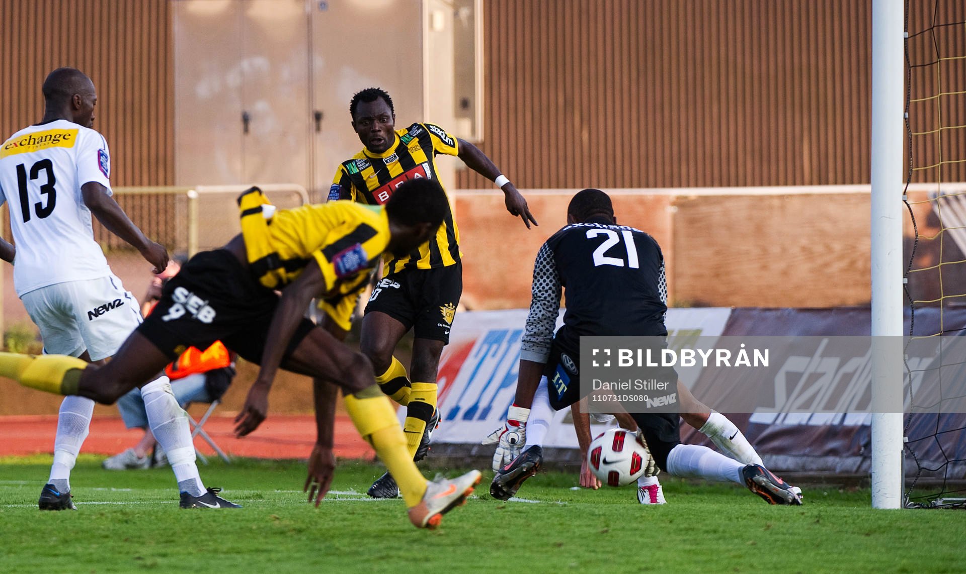 John Chibuike, BK Häcken, gör mål