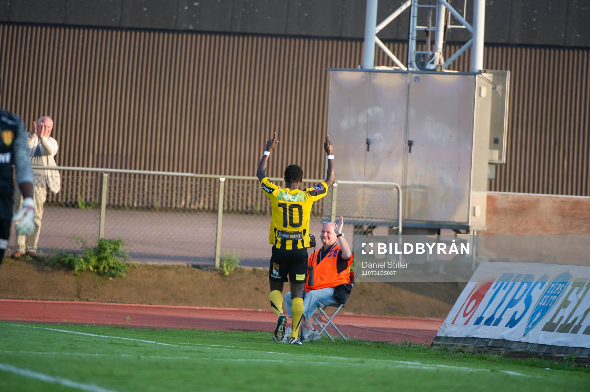 John Chibuike, BK Häcken, (Jubel)