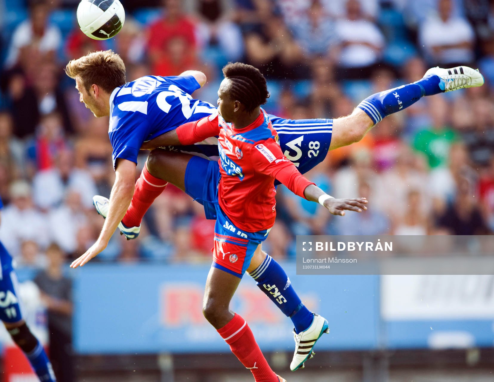 Elmar Bjarnason, Göteborg, och May Mahlangu, Helsingborg