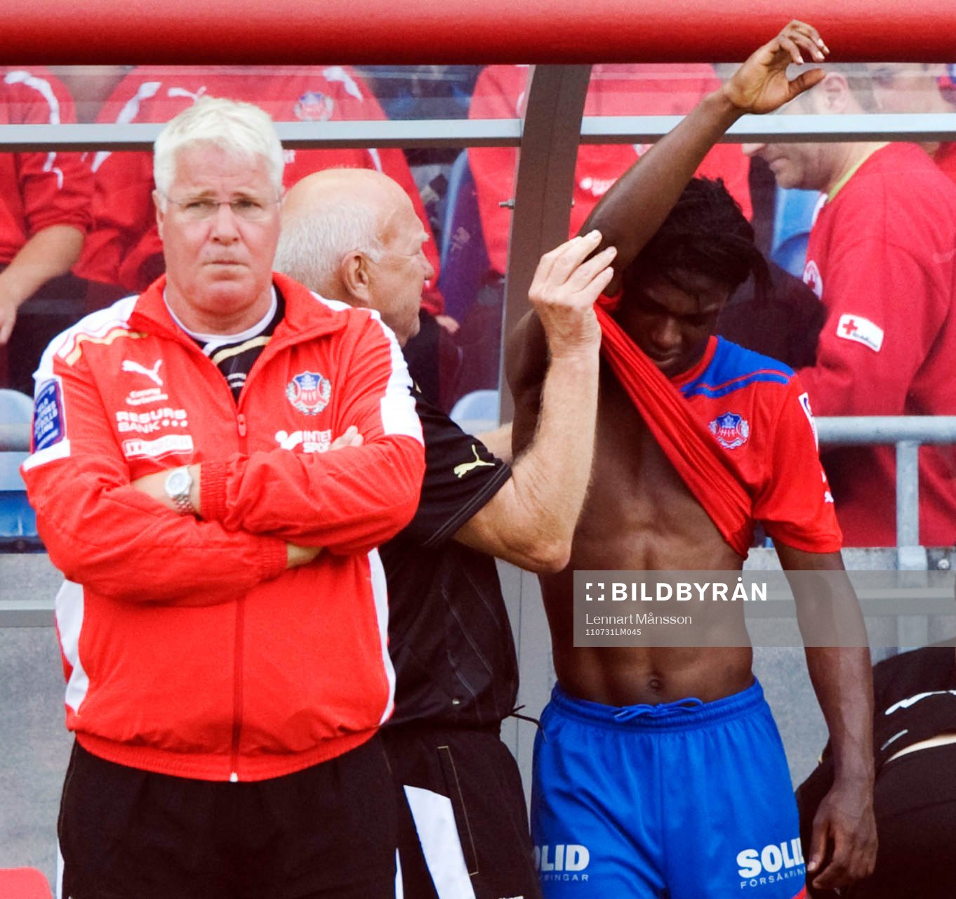 Joseph Baffo, Helsingborg (Armbågsskada, skada)
