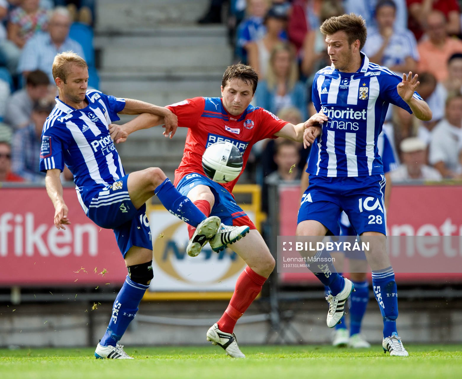 Robin Söder, Göteborg och Ardian Gashi, Helsingborg,