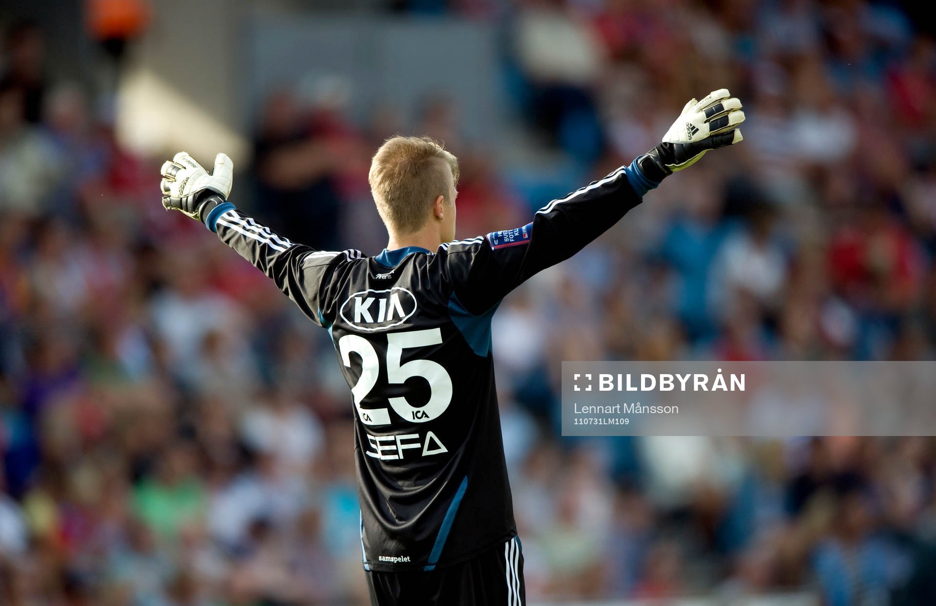 Erik Dahlin, målvakt