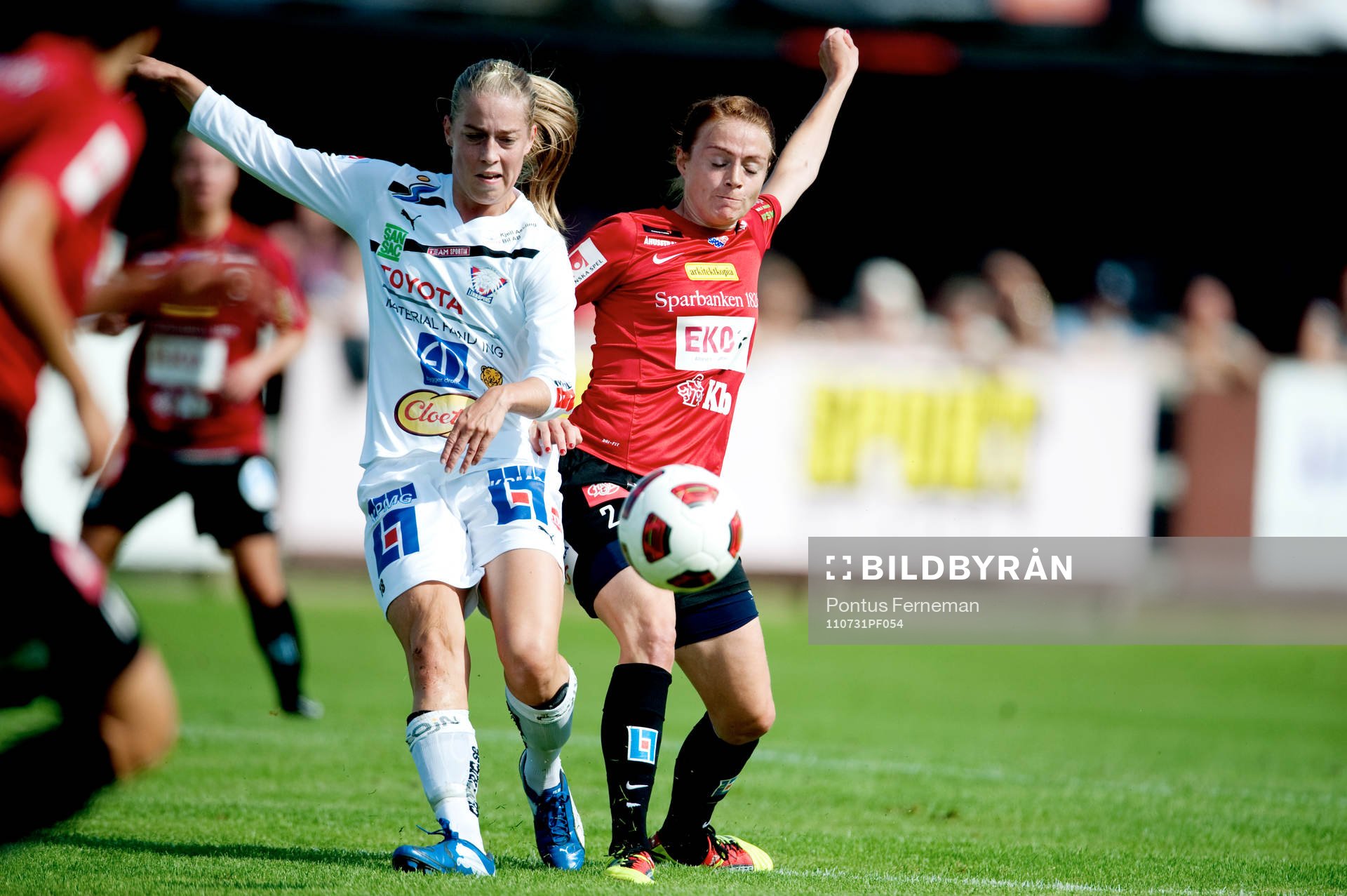 Sif Atladottir, Kristianstad och Linda Sällström,