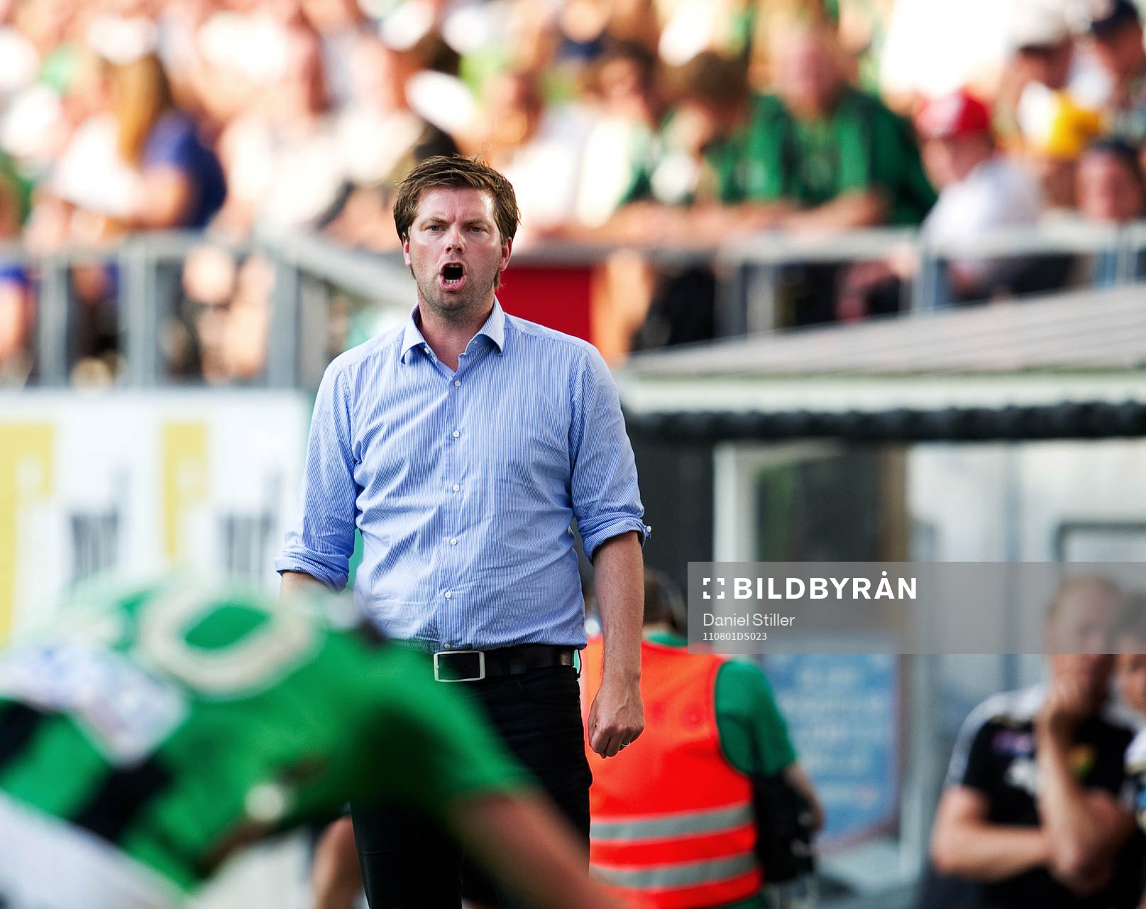 Jens Gustafsson, tränare Halmstad