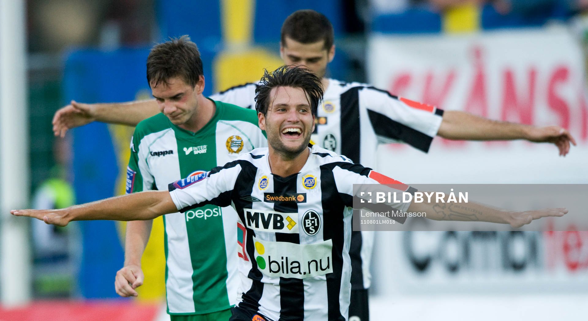 Patrik Åström och Ajsel Kujovic, , Landskrona(Jubel) Max