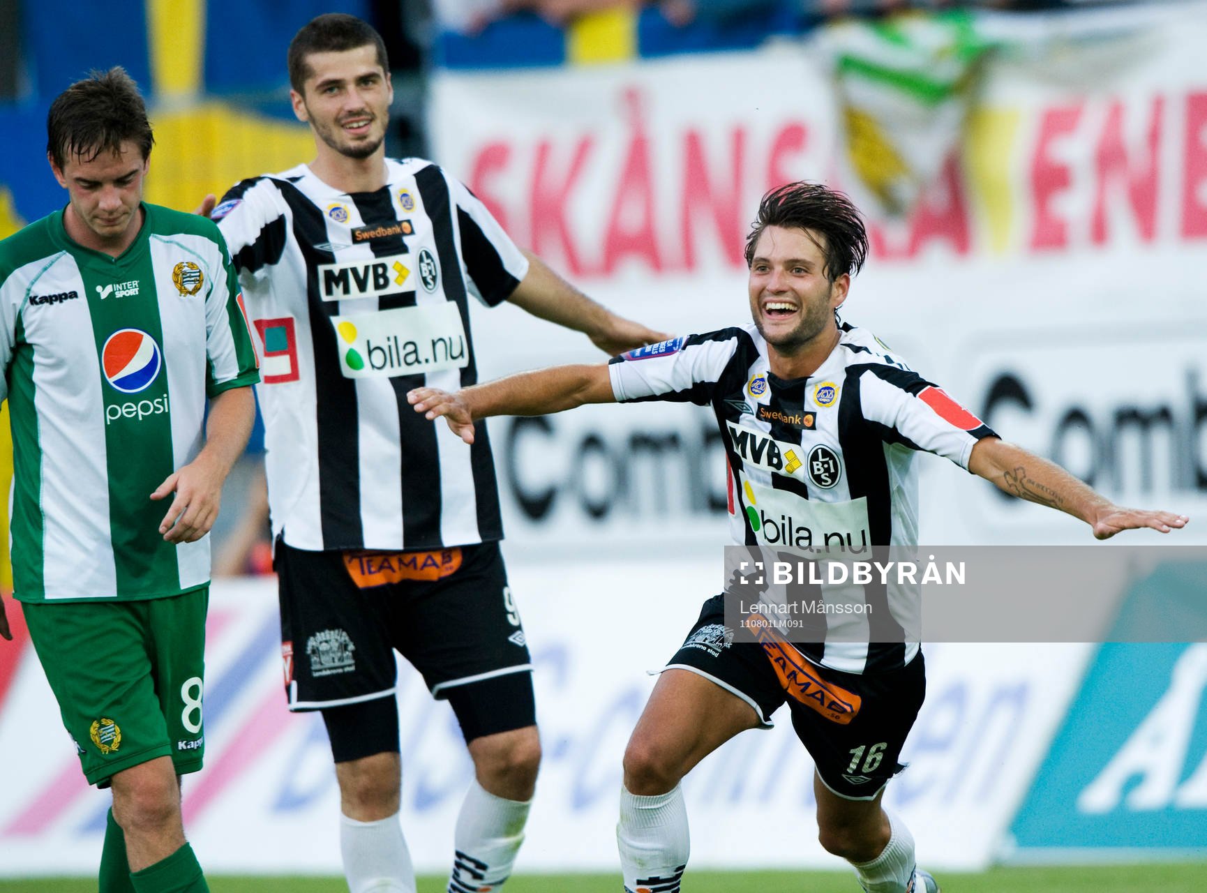 Patrik Åström och Ajsel Kujovic, , Landskrona(Jubel) Max