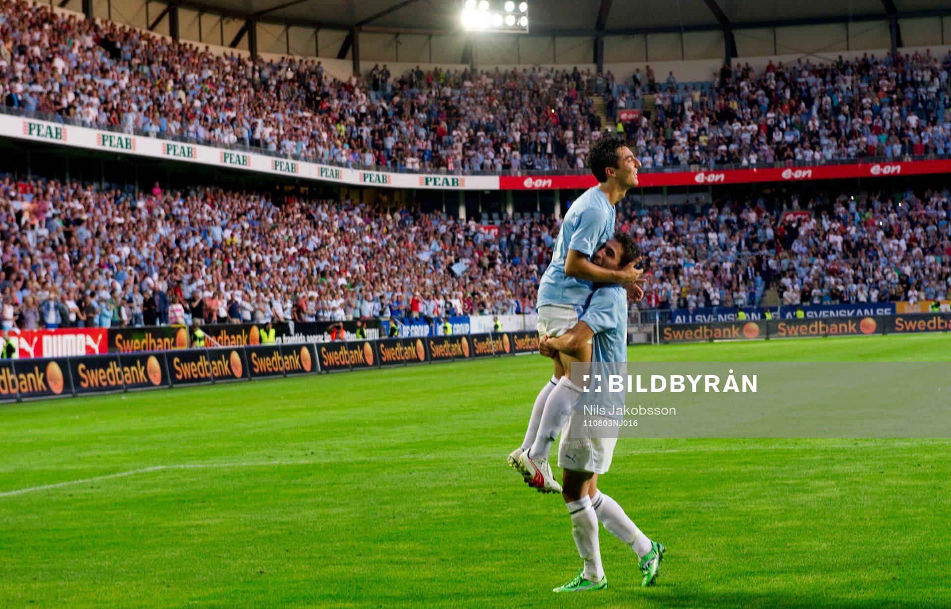 Fotboll, kval till Champions League, Malmö FF - Glasgow