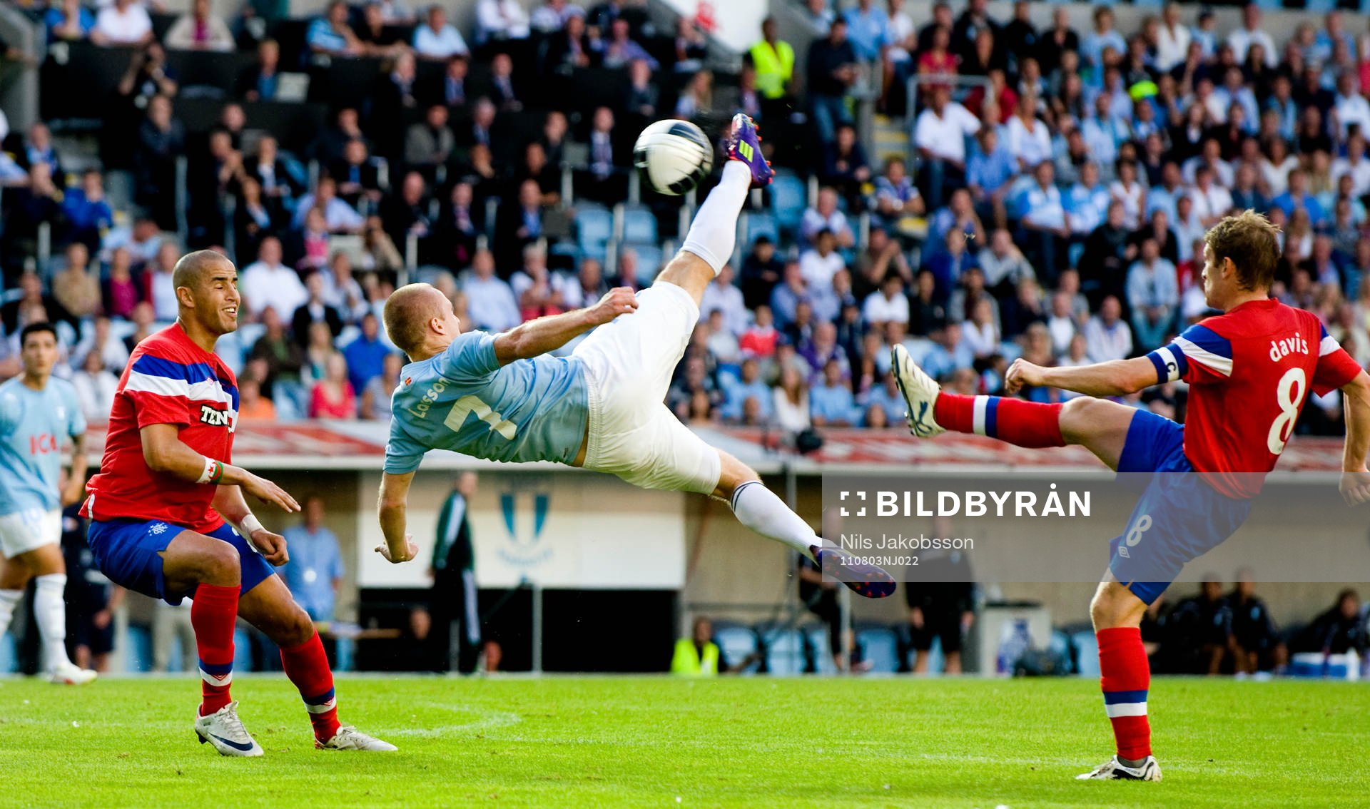 Fotboll, kval till Champions League, Malmö FF - Glasgow