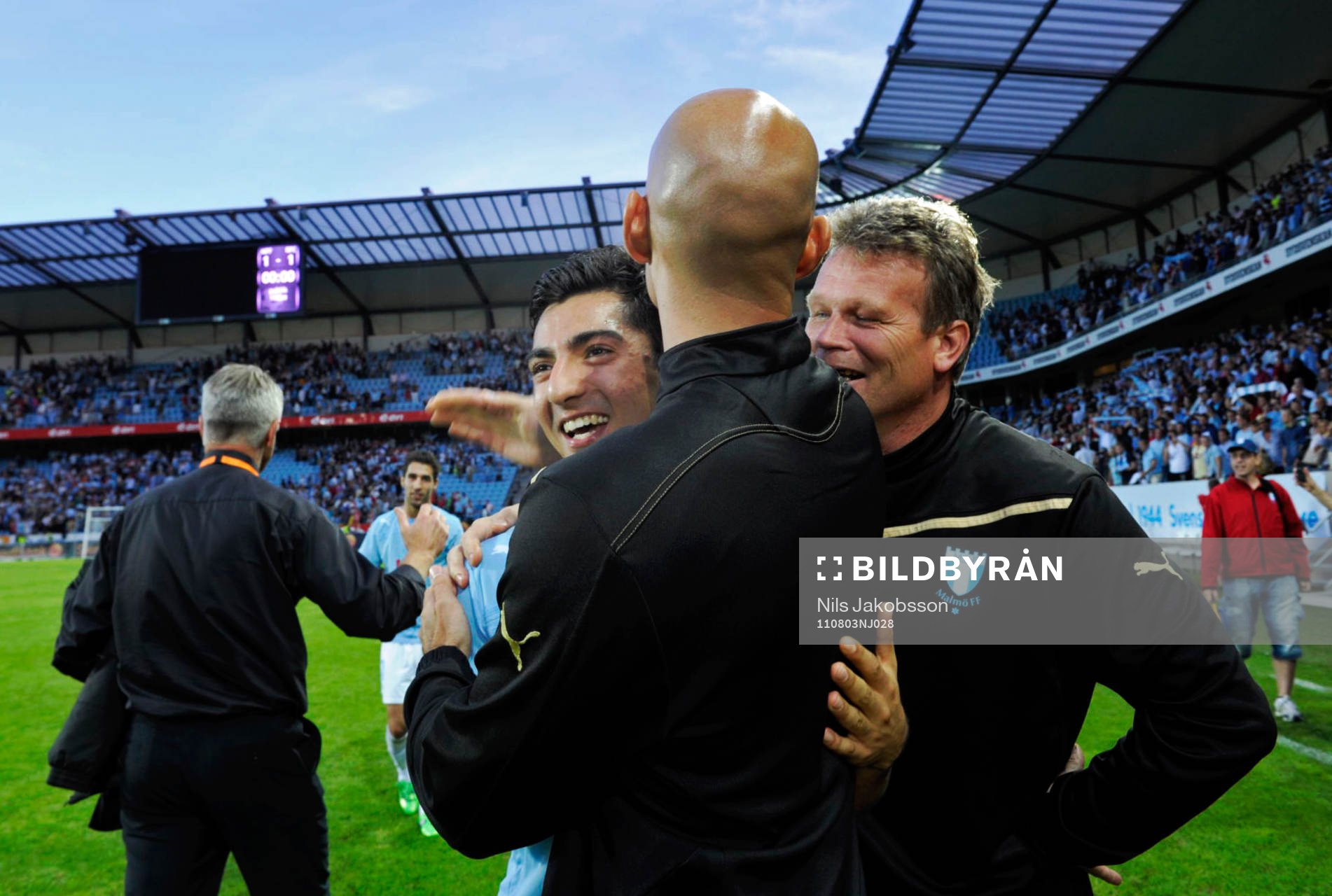 Fotboll, kval till Champions League, Malmö FF - Glasgow