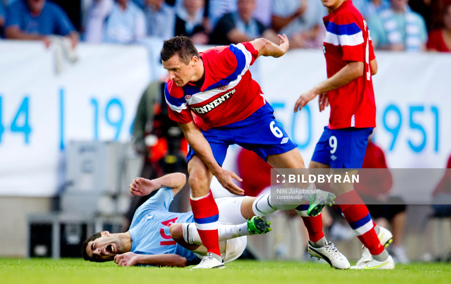 Fotboll, kval till Champions League, Malmö FF - Glasgow