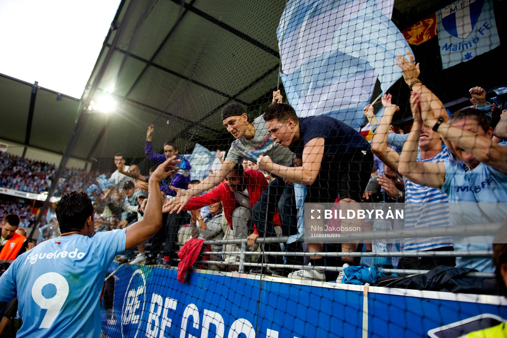 Fotboll, kval till Champions League, Malmö FF - Glasgow