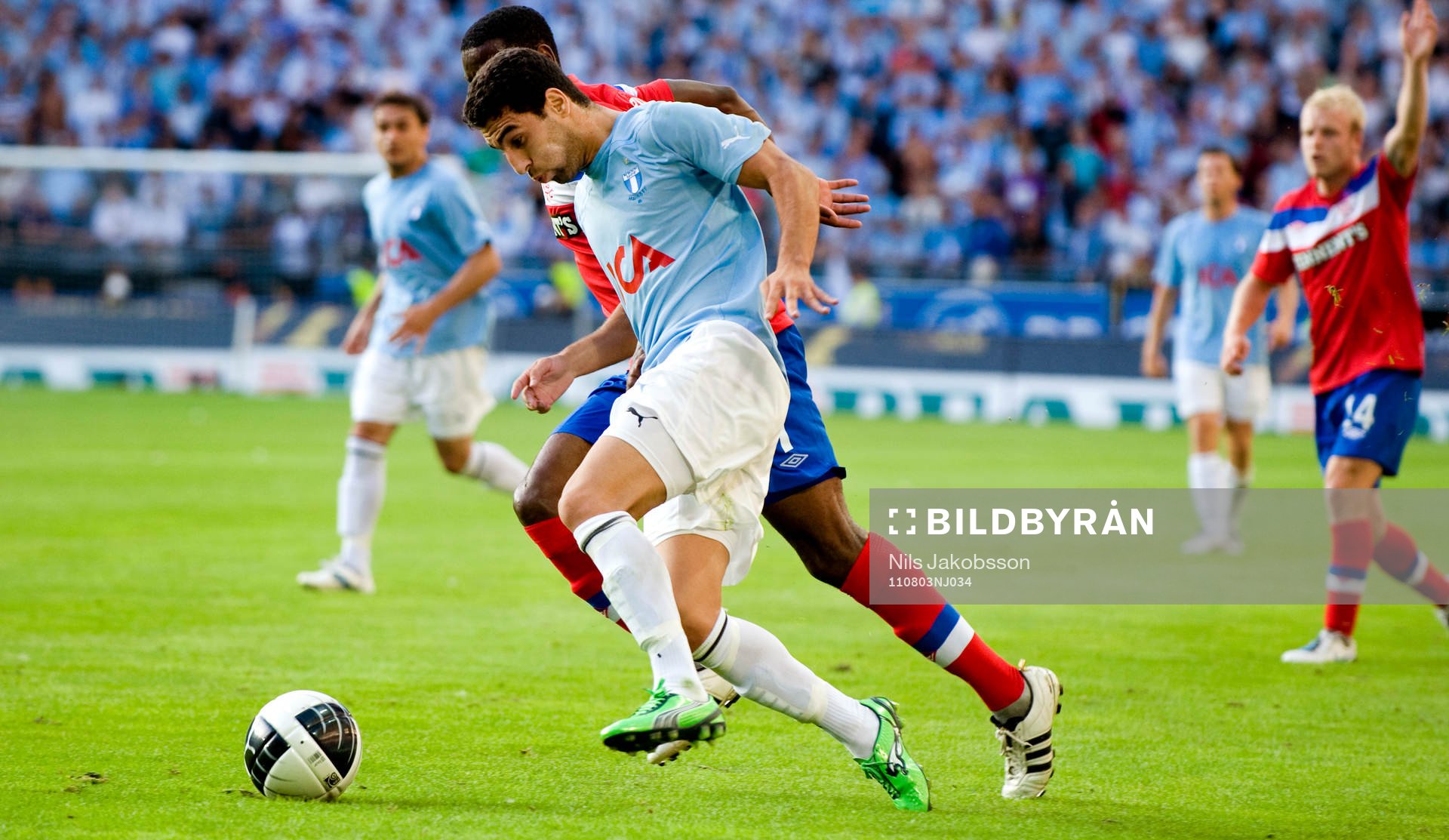 Fotboll, kval till Champions League, Malmö FF - Glasgow