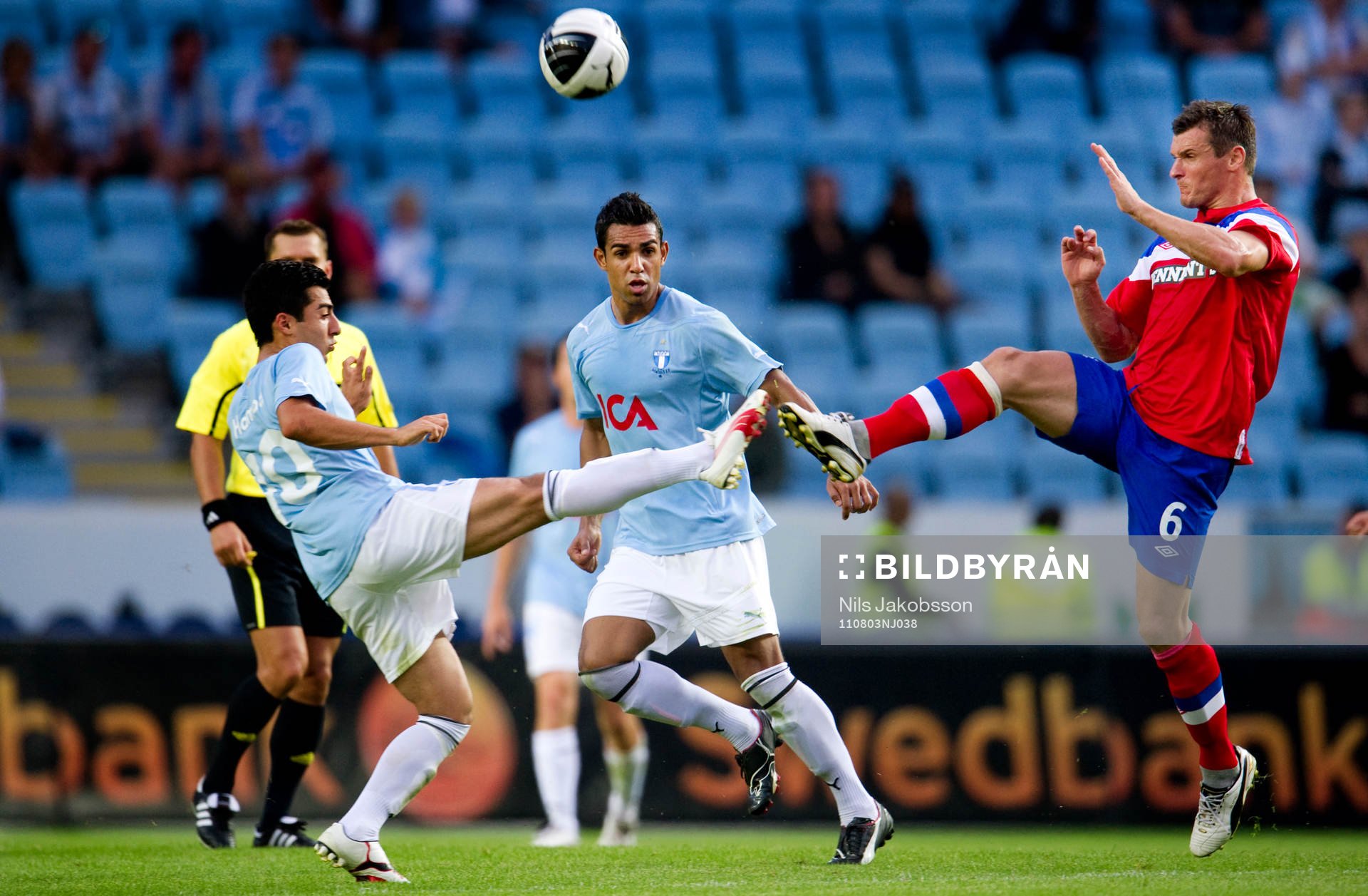 Fotboll, kval till Champions League, Malmö FF - Glasgow