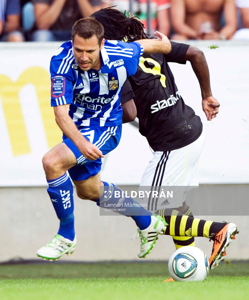Stefan Selakovic, Göteborg och Martin Mutumba, AIK