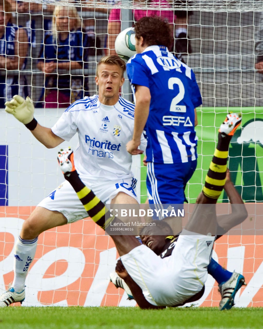 0-1 Mohammed Bangura, AIK, cykelspark