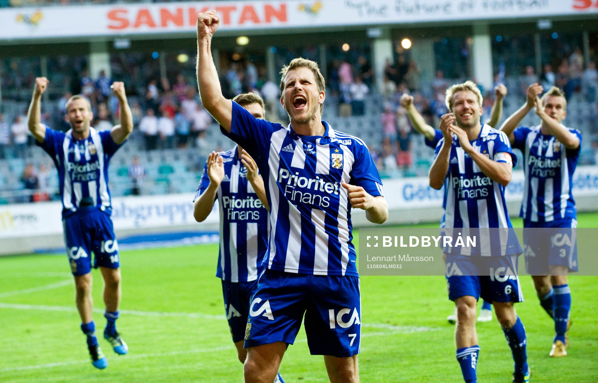 Tobias Hysén, IFK Göteborg (Jubel)