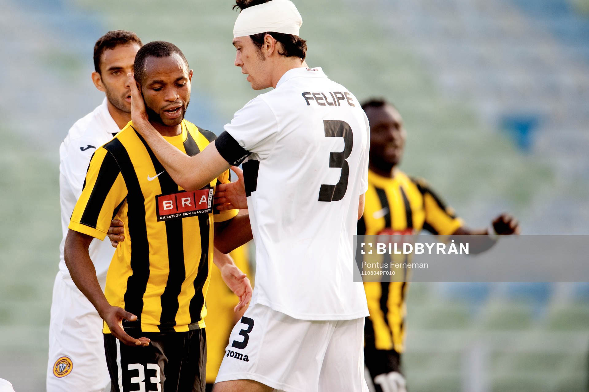 Rene Makondele, Häcken, Felipe Lopes, Nacional