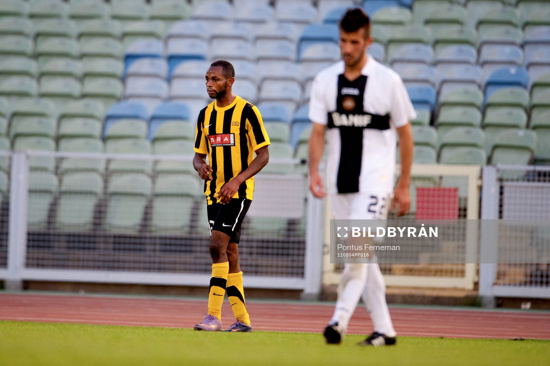 Rene Makondele, Häcken, depp, Joao Aurelio, Nacional