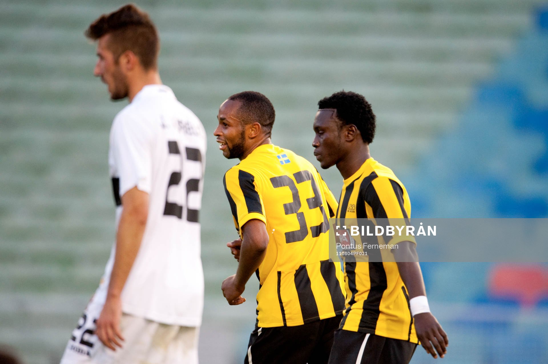 Rene Makondele, , Häcken, jubel