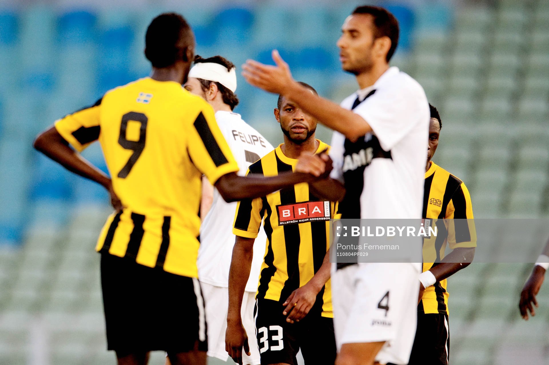 Dioh Williams, Rene Makondele, Häcken, Danielsson,