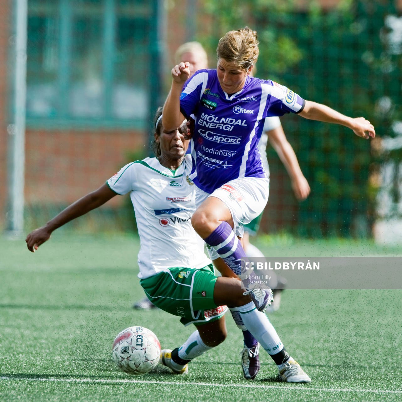 Hodan Siid Ahmed, Hammarby och Elin Carlsson, Jitex