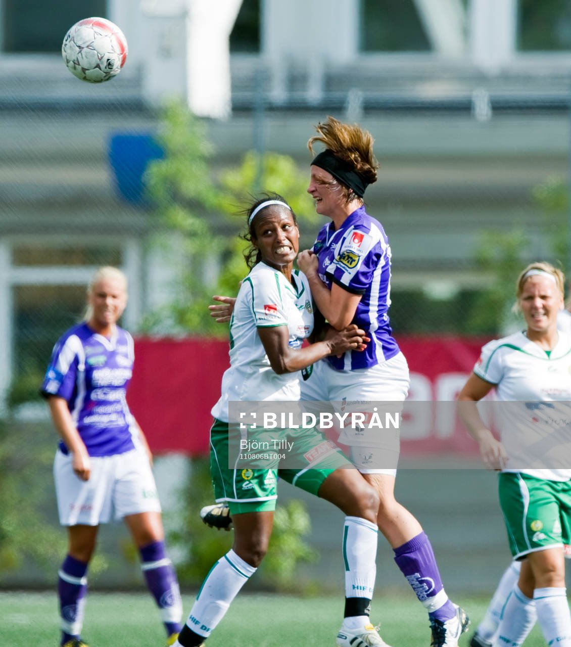  Hodan Siid Ahmed, Hammarby och Kajsa Tornfalk, Jitex.