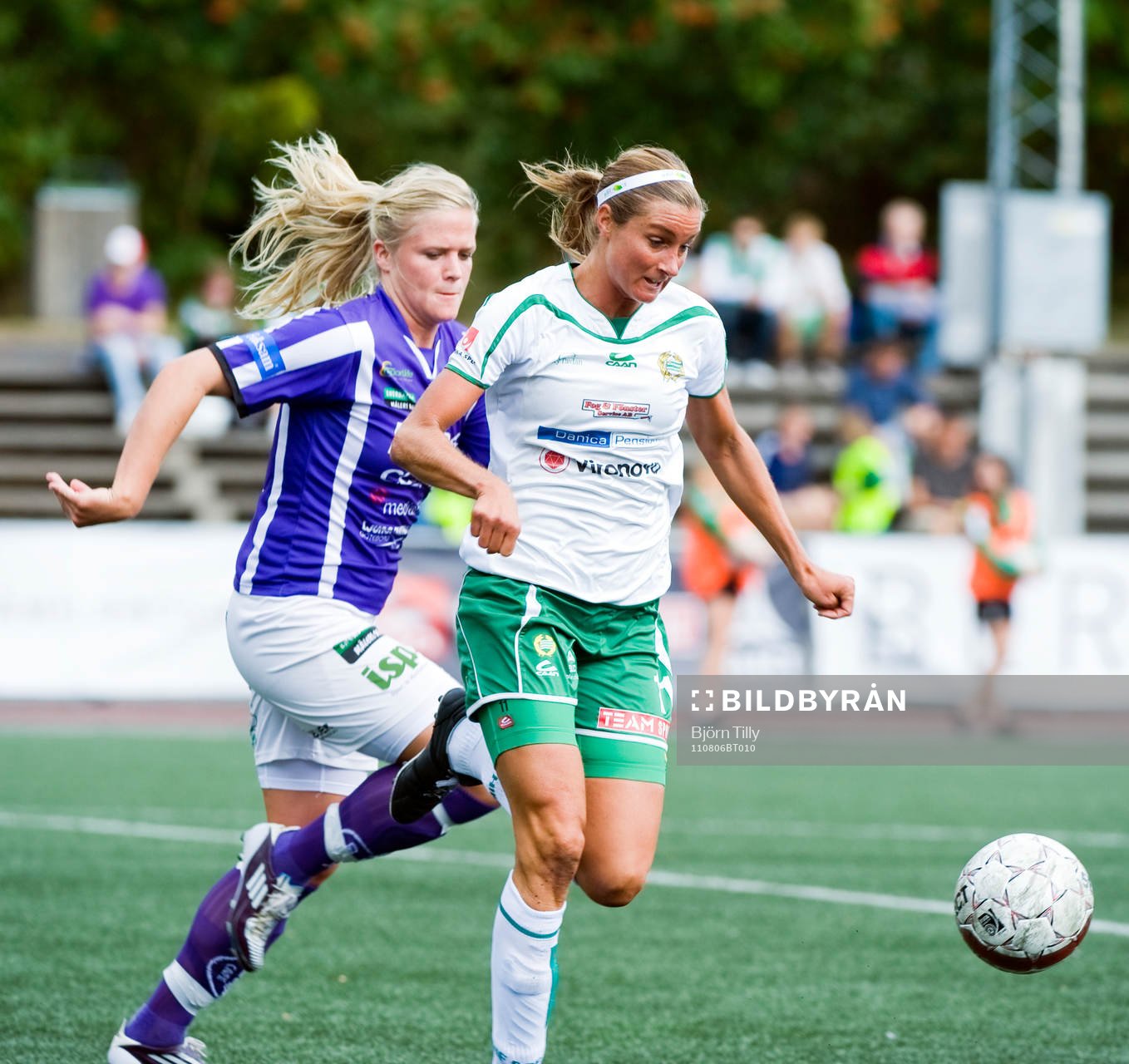Kathlene Fernström, Jitex och Madeleine Tegström, Hammarby