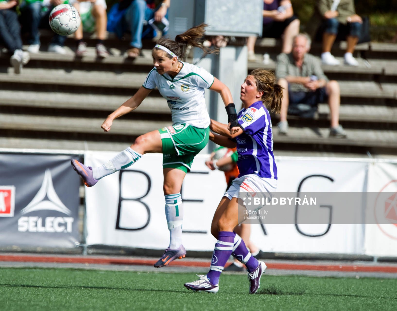 Helén Eke, Hammarby och Elin Carlsson, Jitex