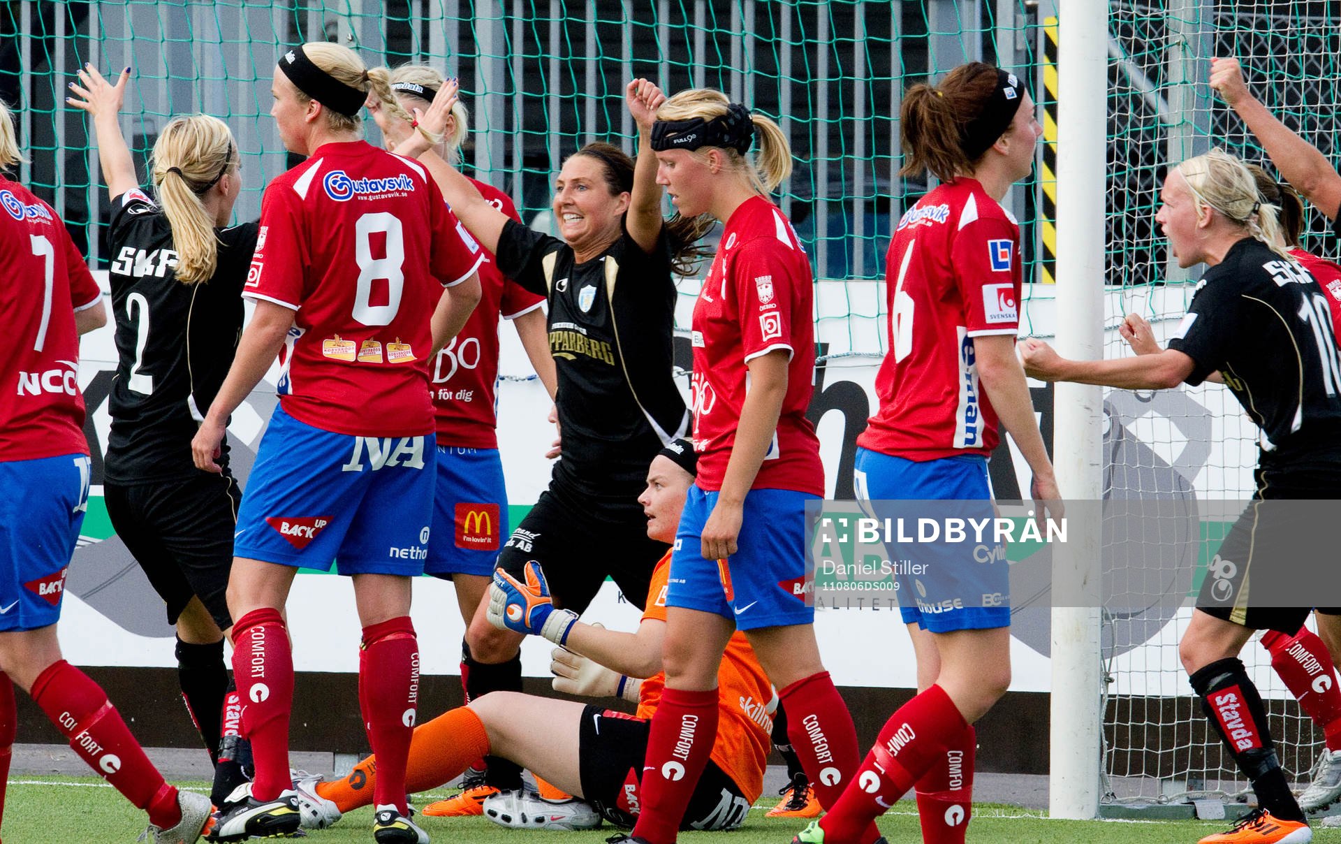 Anna Ahlstrand, Göteborg, jubel