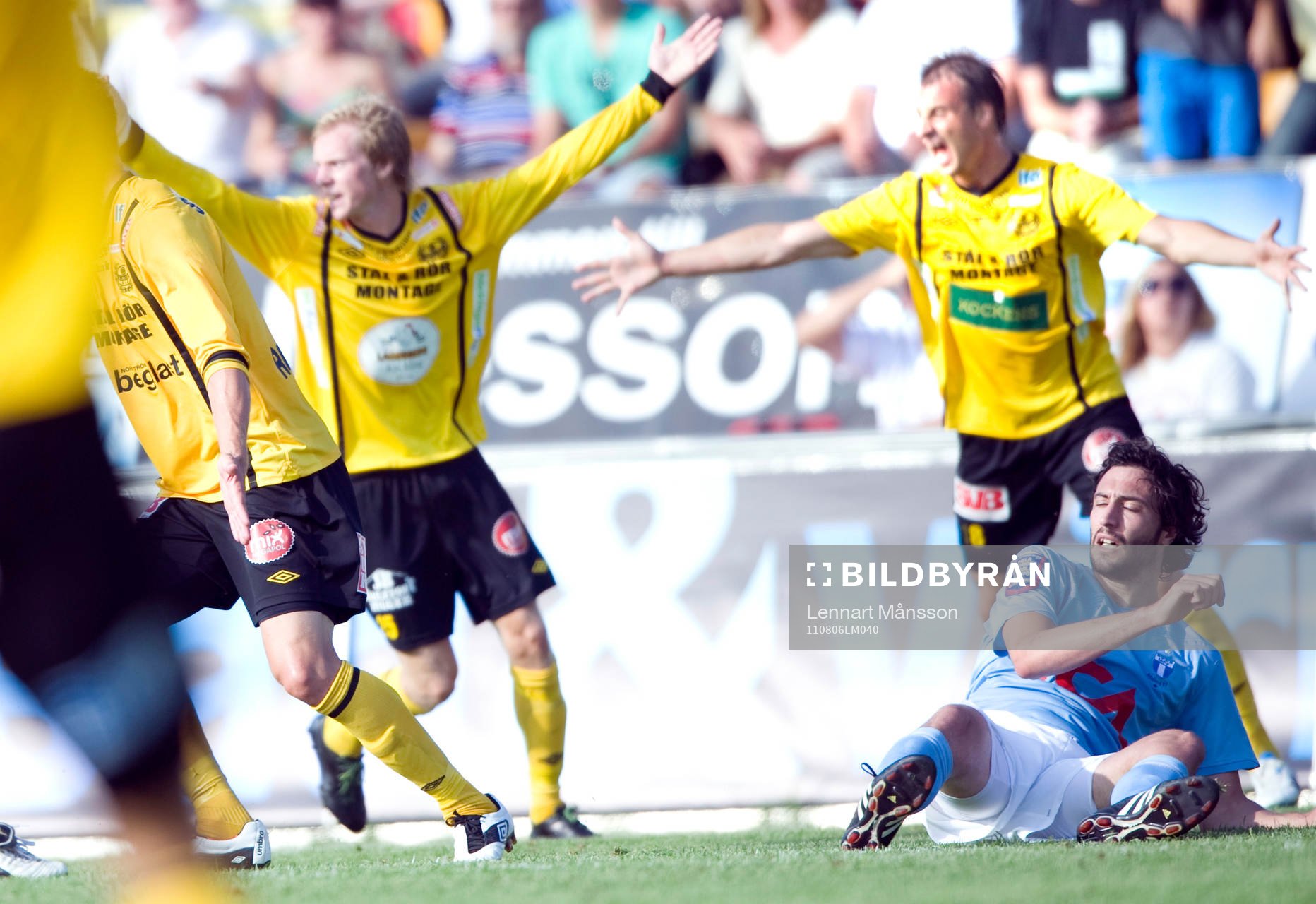 Anton Dahlström och Pär Eriksson, Mjällby, Yago
