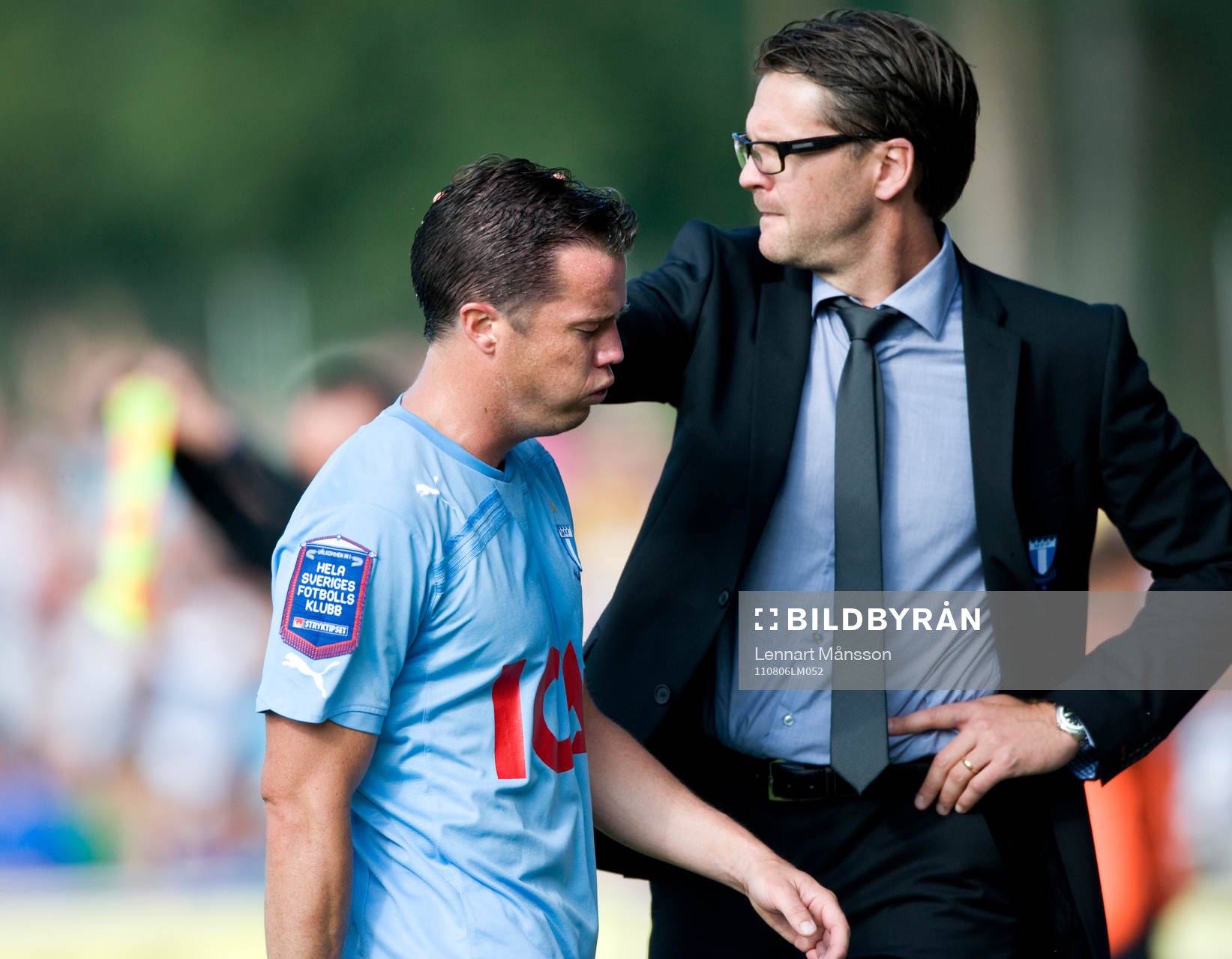 Daniel Andersson och Rikard Norling, tränare Malmö