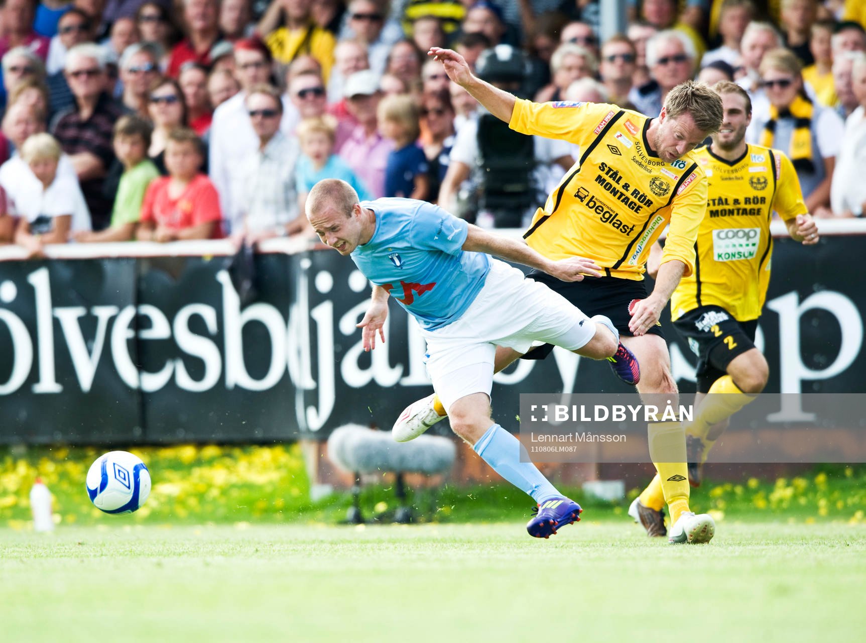Daniel Larsson, Malmö och Joachim Lantz, Mjällby