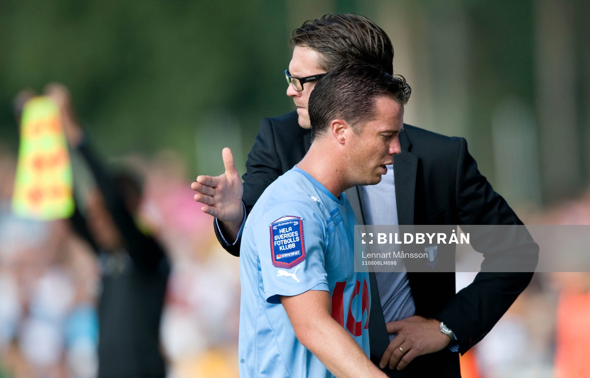 Daniel Andersson och Rikard Norling, tränare Malmö