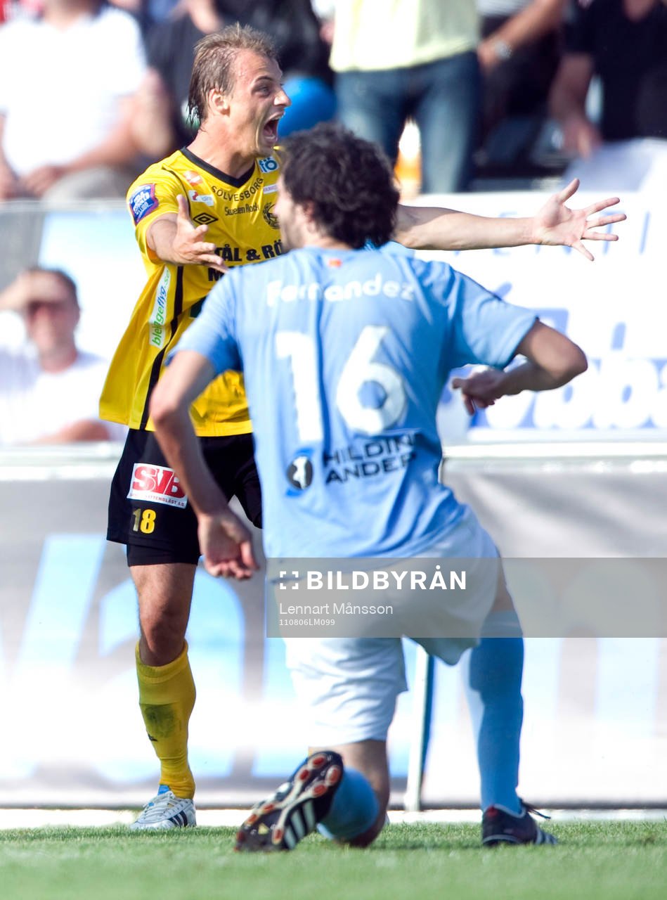 Pär Eriksson, Mjällby, Yago Fernandez, Malmö (Straff,