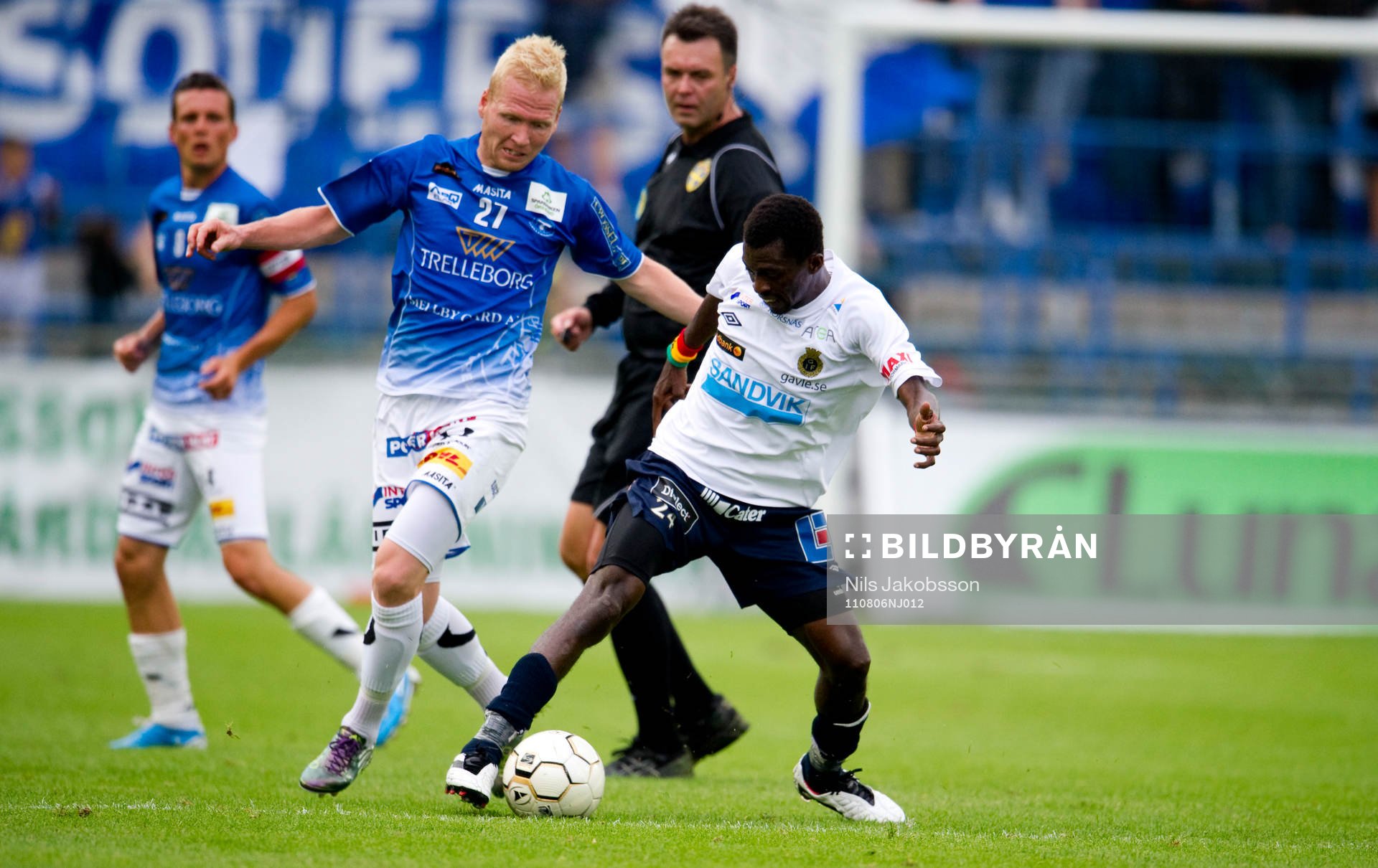 Mattias Adelstam, Trelleborg, Yussif Chibsah, Gefle
