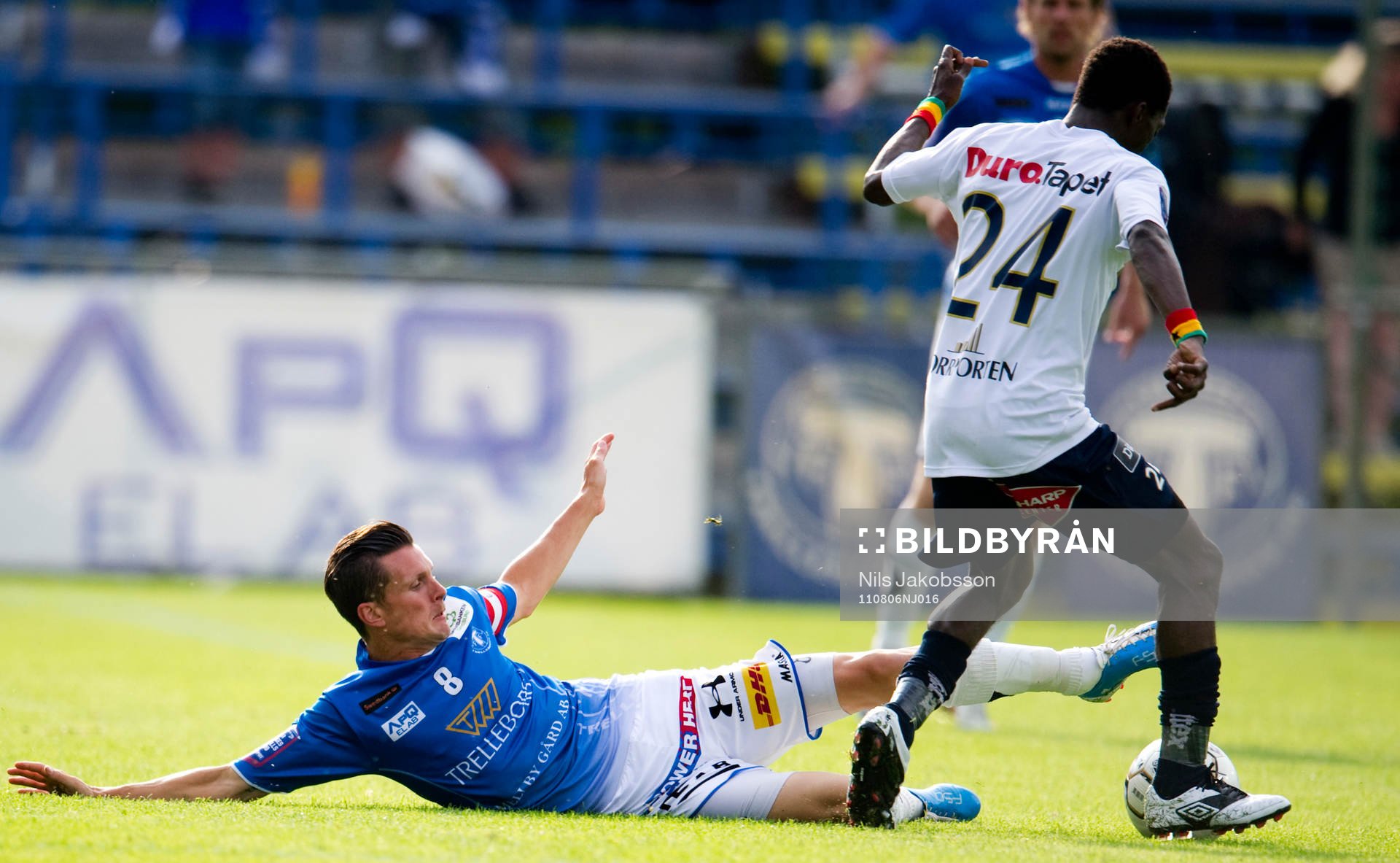 Kristian Haynes, Trelleborg, Yussif Chibsah, Gefle