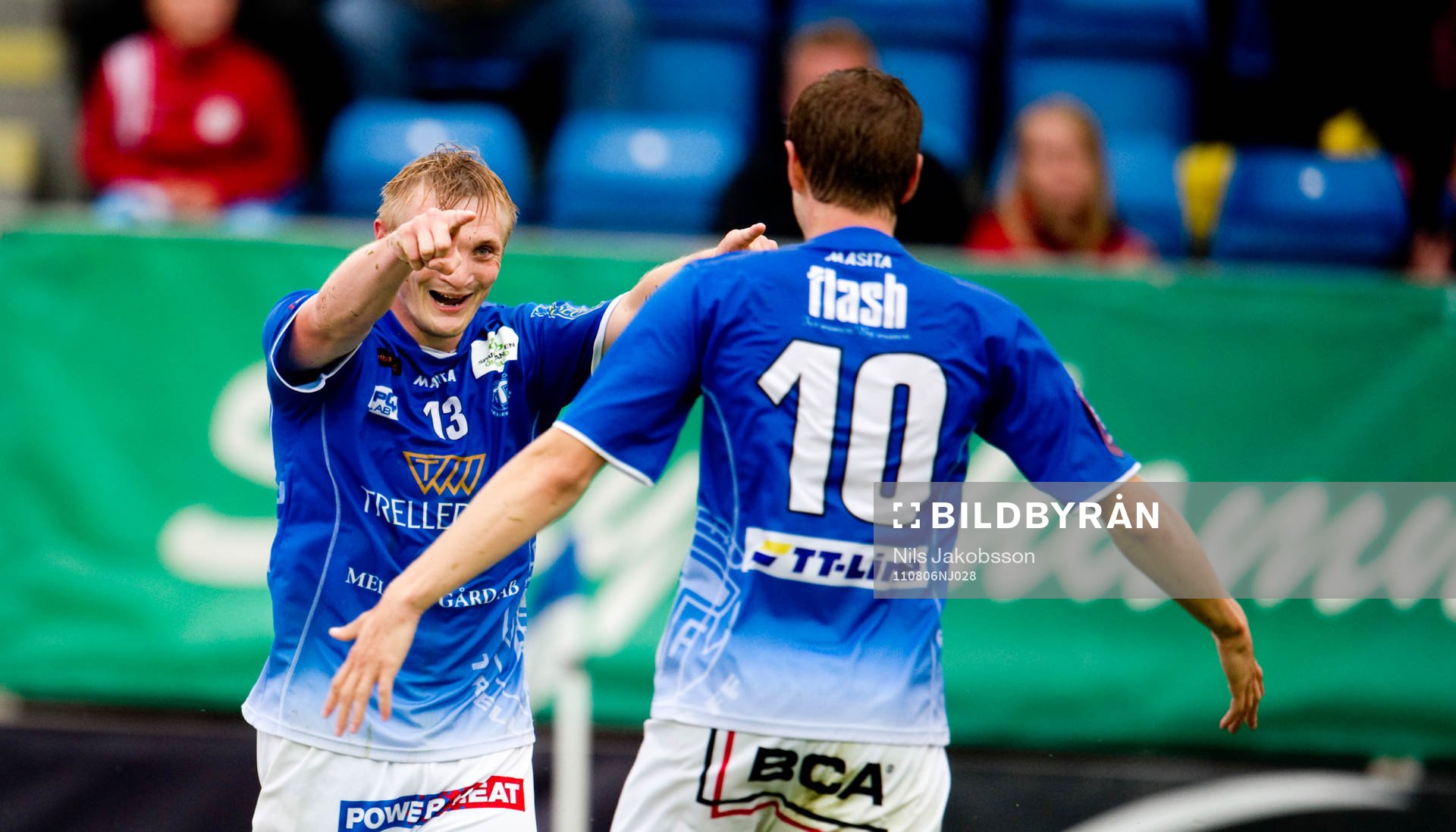 Fredrik Jensen, Marcus Pode, Trelleborg jubel