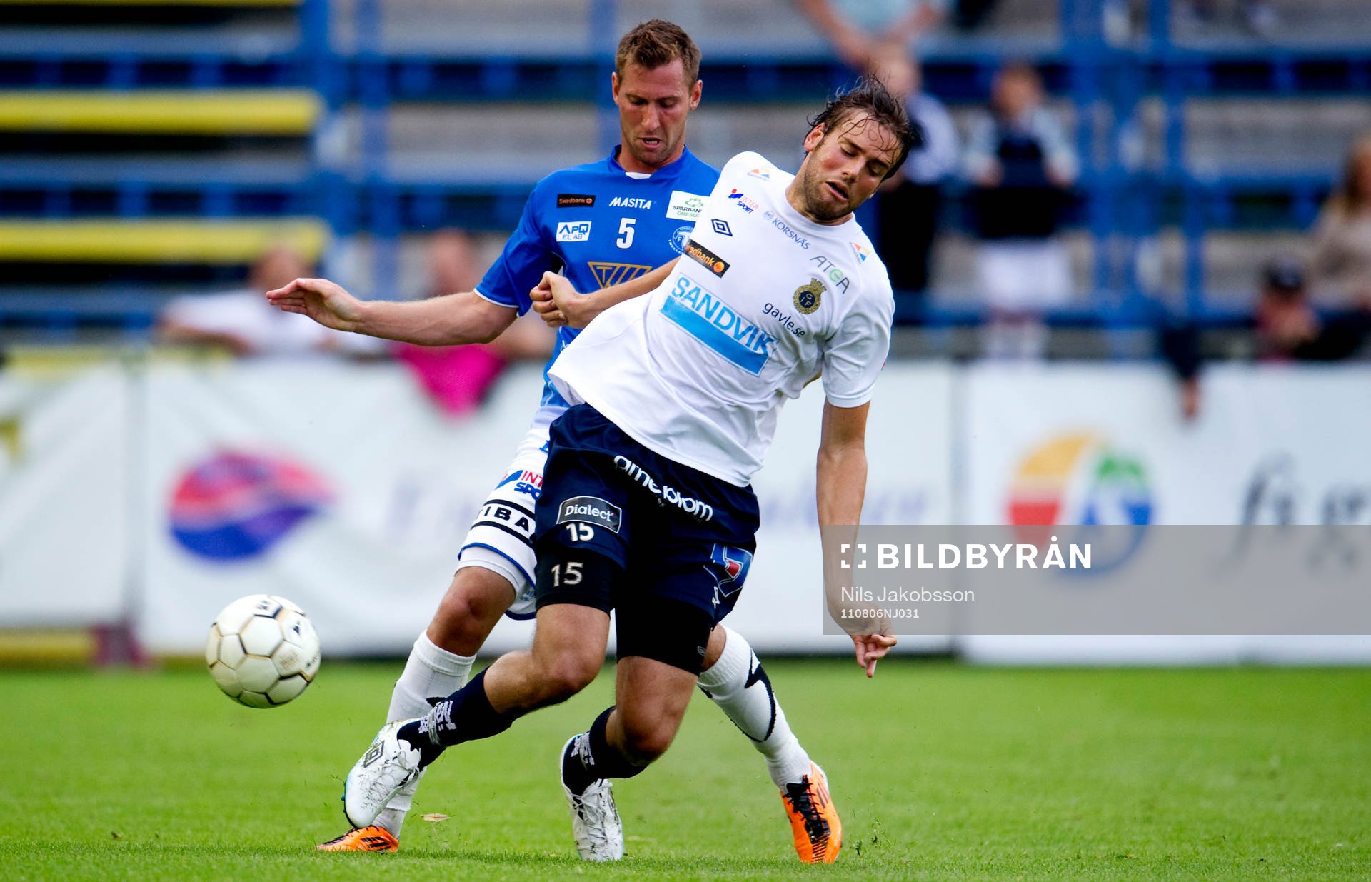 Johan Nilsson Guiomar, Trelleborg, Mikael Dahlberg, Gefle