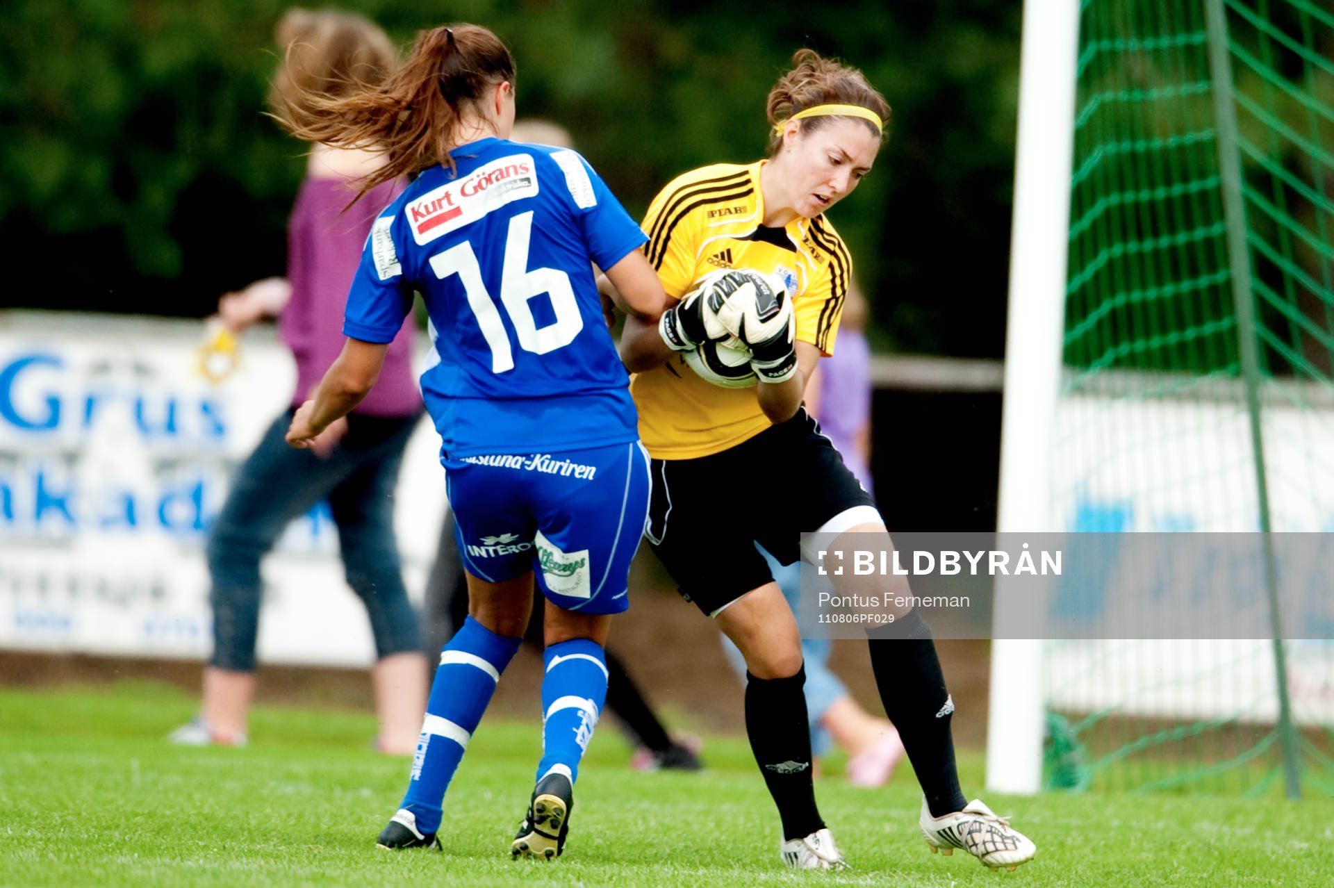 Felicia Karlsson, Eskilstuna, Krista Pace, målvakt,